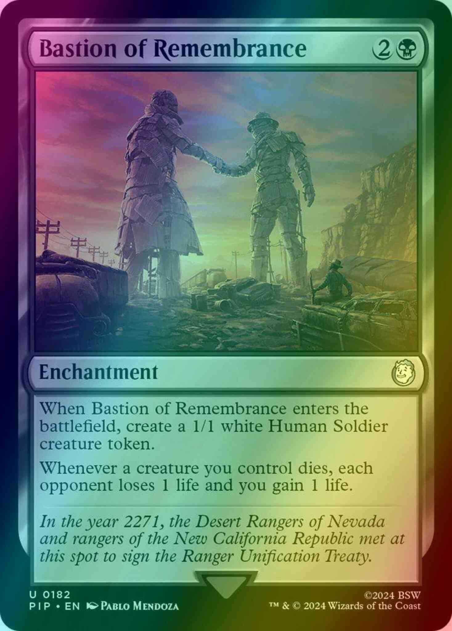 Magic Bastion of Remembrance [182] [Fallout] [Foil]