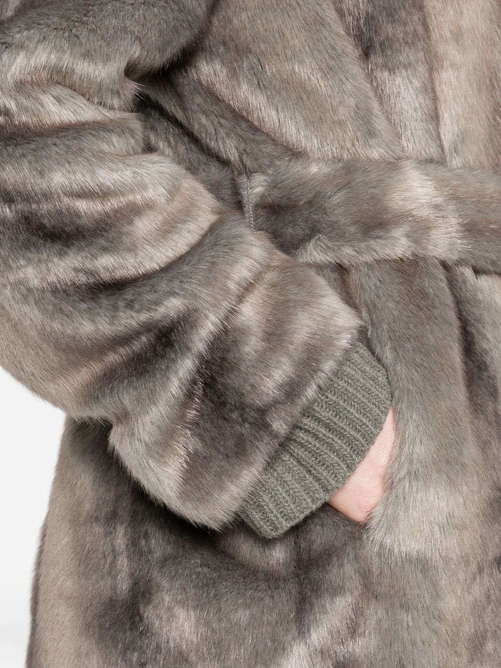 Thelaurent Faux fur coat – Artificial Fur 100% - view 2