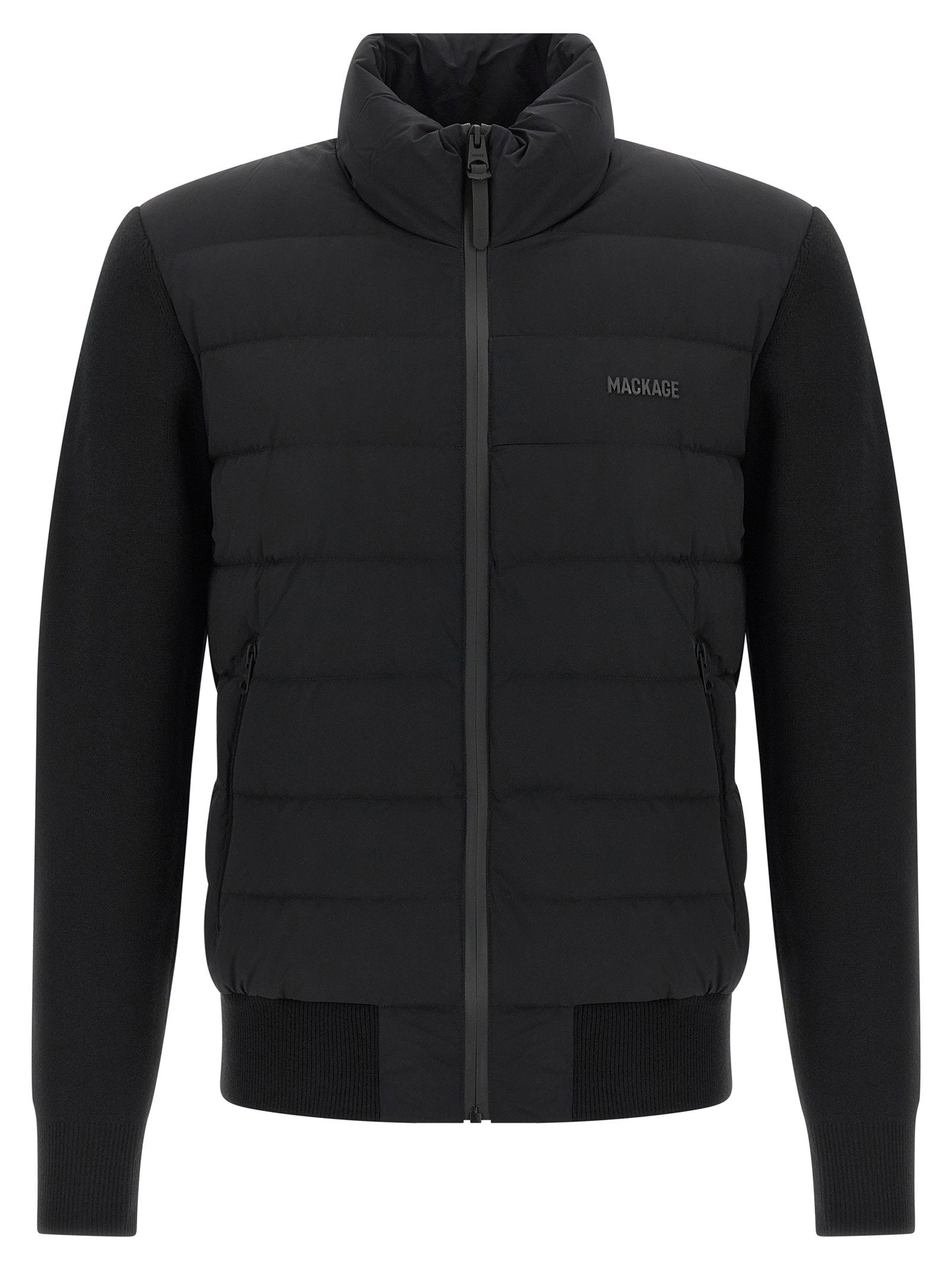 Mackage Duvet Cardigan – 82% nylon, 18% elastane