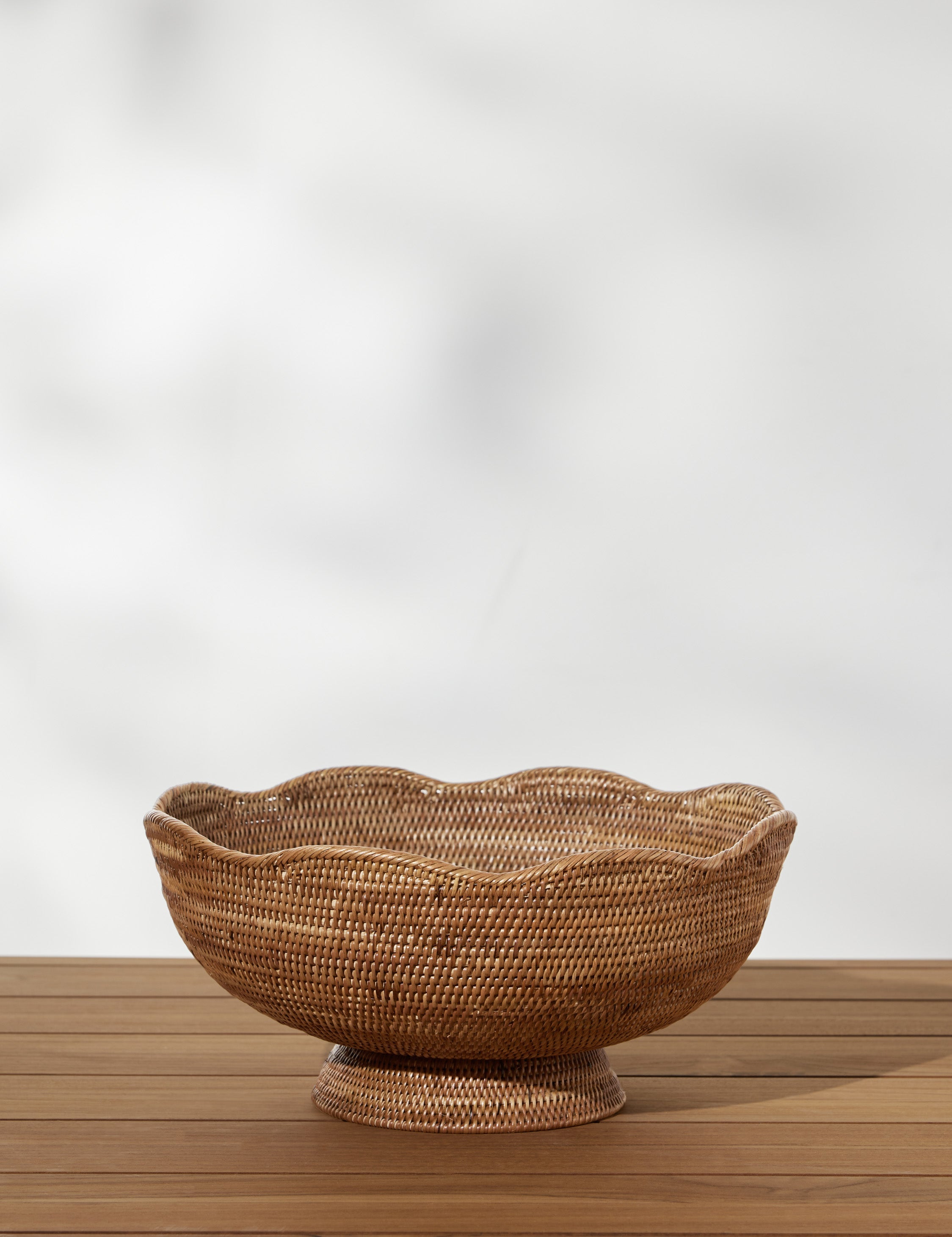 Lulu and Georgia Tyna Rattan Bowl – Natural - view 5