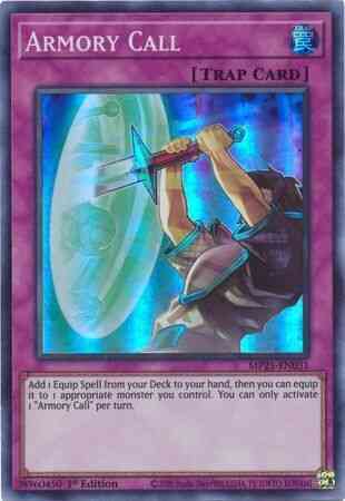 Yu-Gi-Oh! Armory Call - MP21-EN031 - Super Rare - 1st Edition