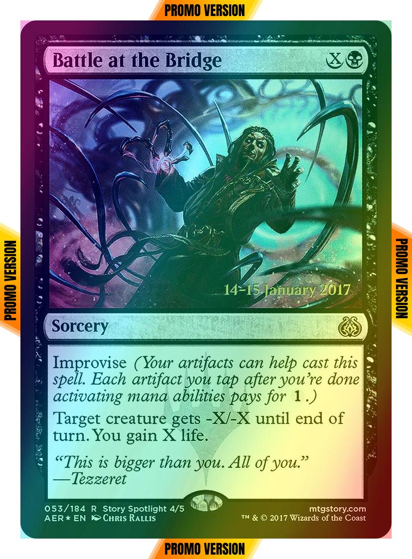 Bridge 53s aether – Magic Battle at the Bridge [53s] [Aether Revolt Promos] [Foil]