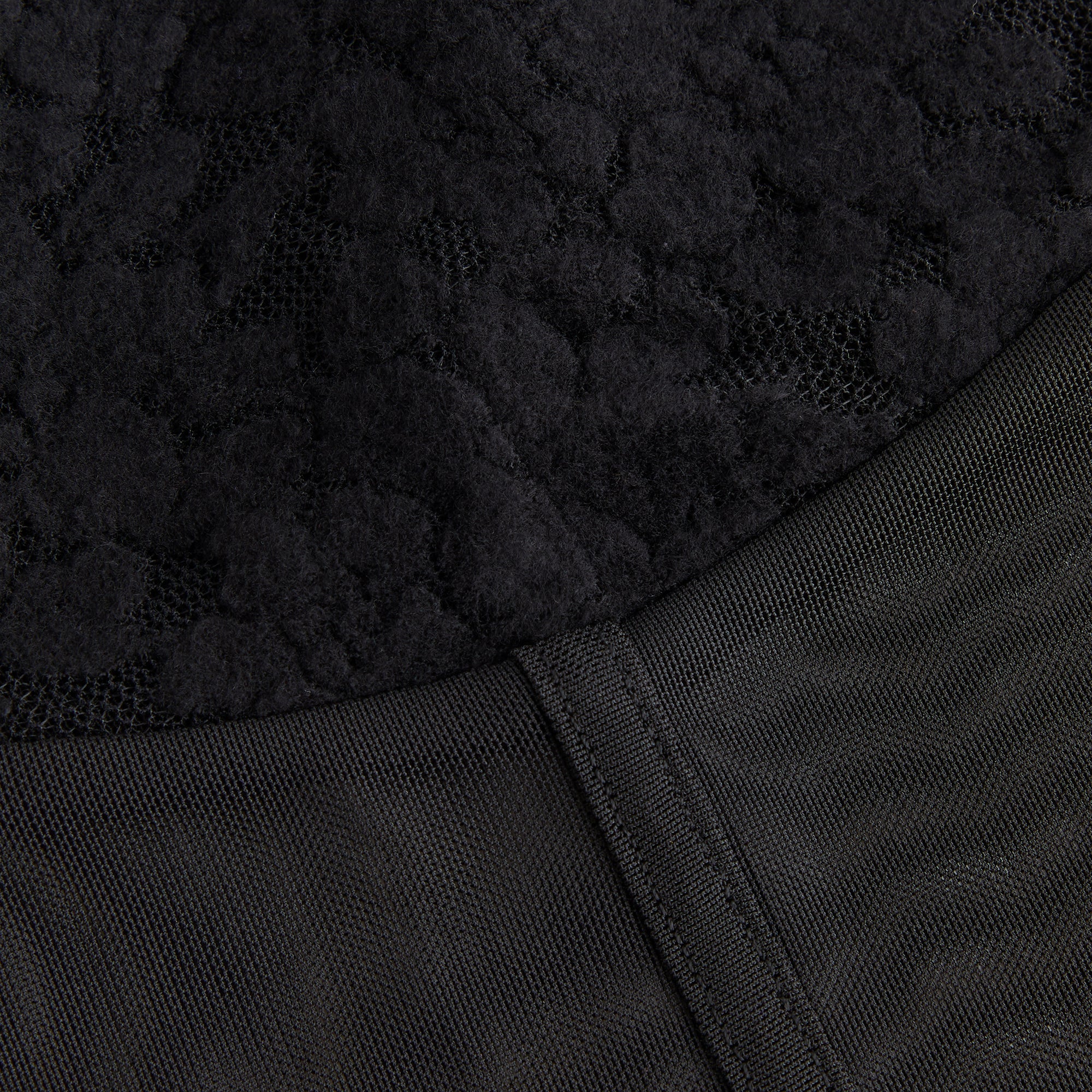 Kith Women Liyah Plush Lace Mesh Tank - Black - view 4