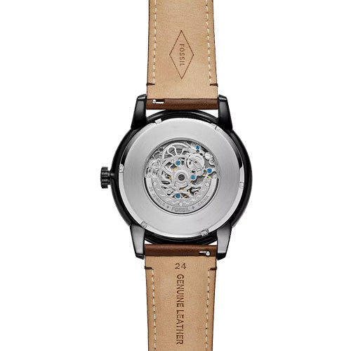 Fossil Townsman Brown Dial & Leather Strap Watch for Men - view 2