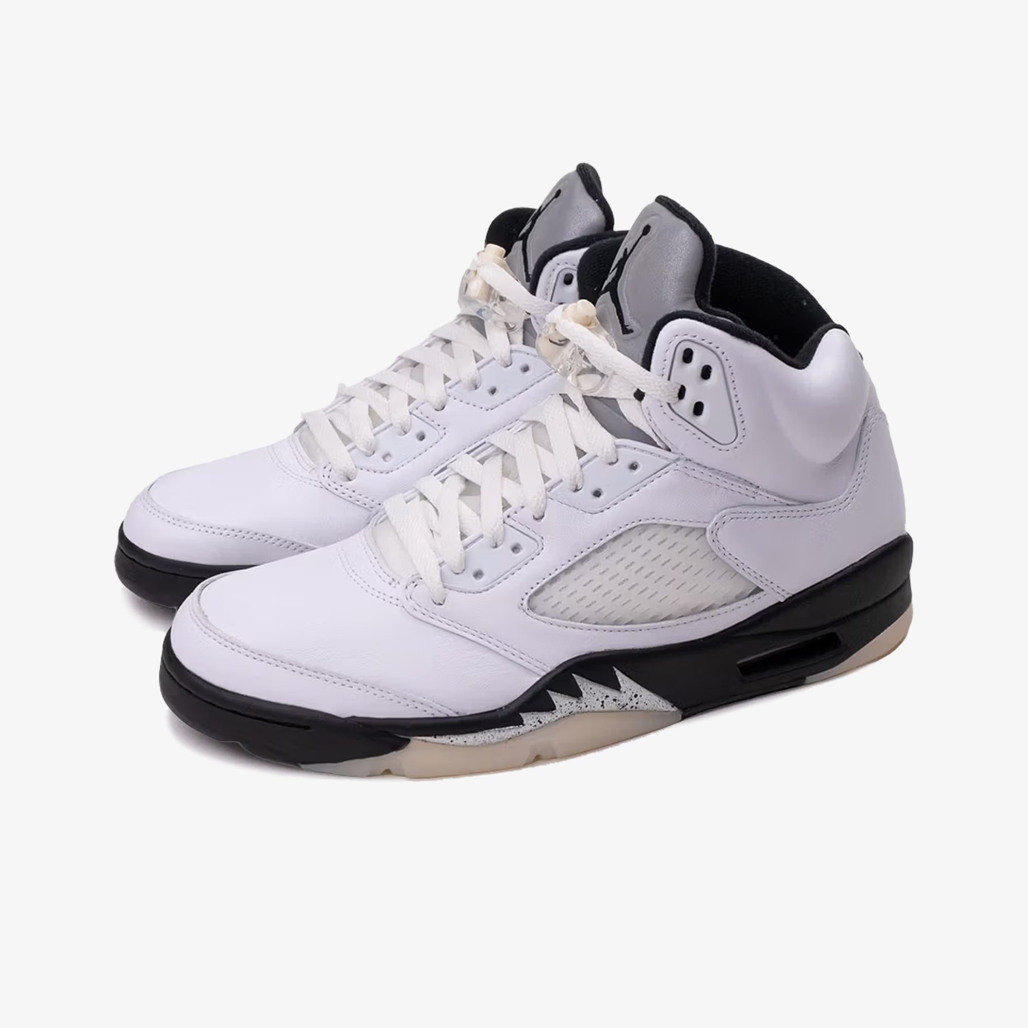 Jordan | AIR JORDAN 5 RETRO { WHITE/BLACK - view 2