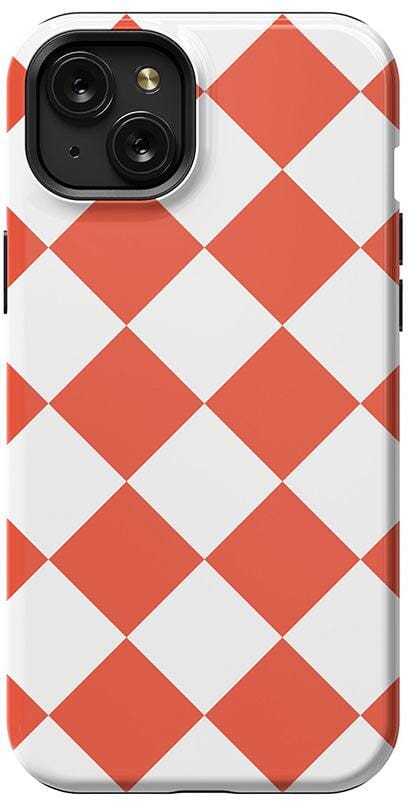 Casetry Red Checkerboard | High Contrast Design Case