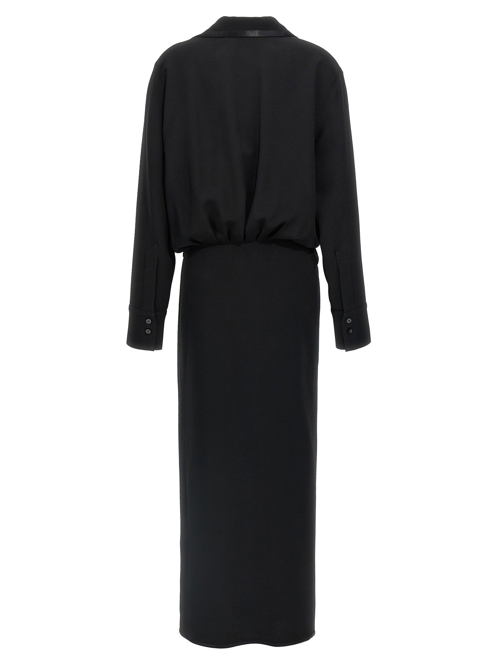 The Attico Wrap Dress – 50% acrylic 50% viscose - view 2