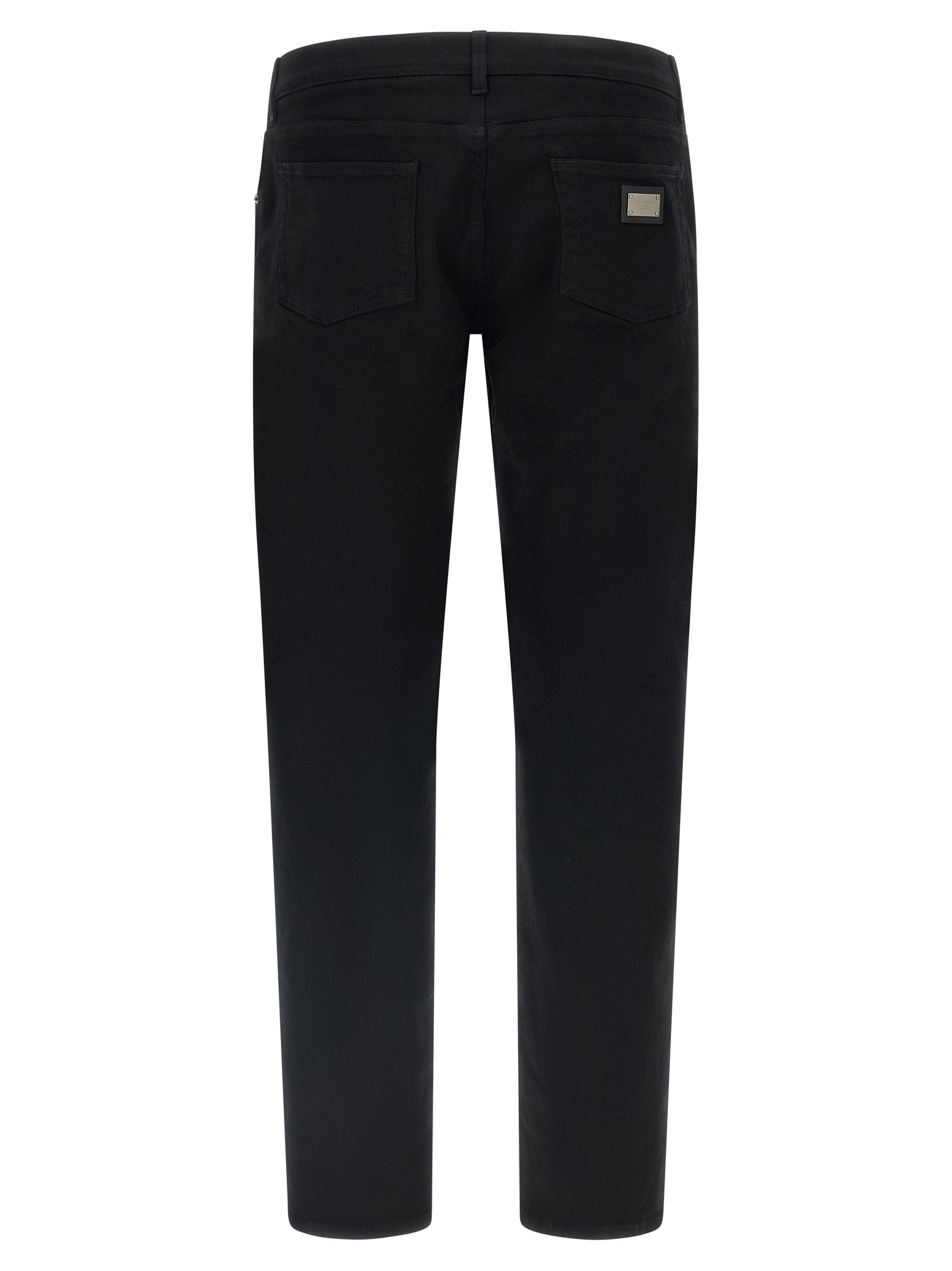 Dolce & Gabbana Logo Plaque Jeans - view 2