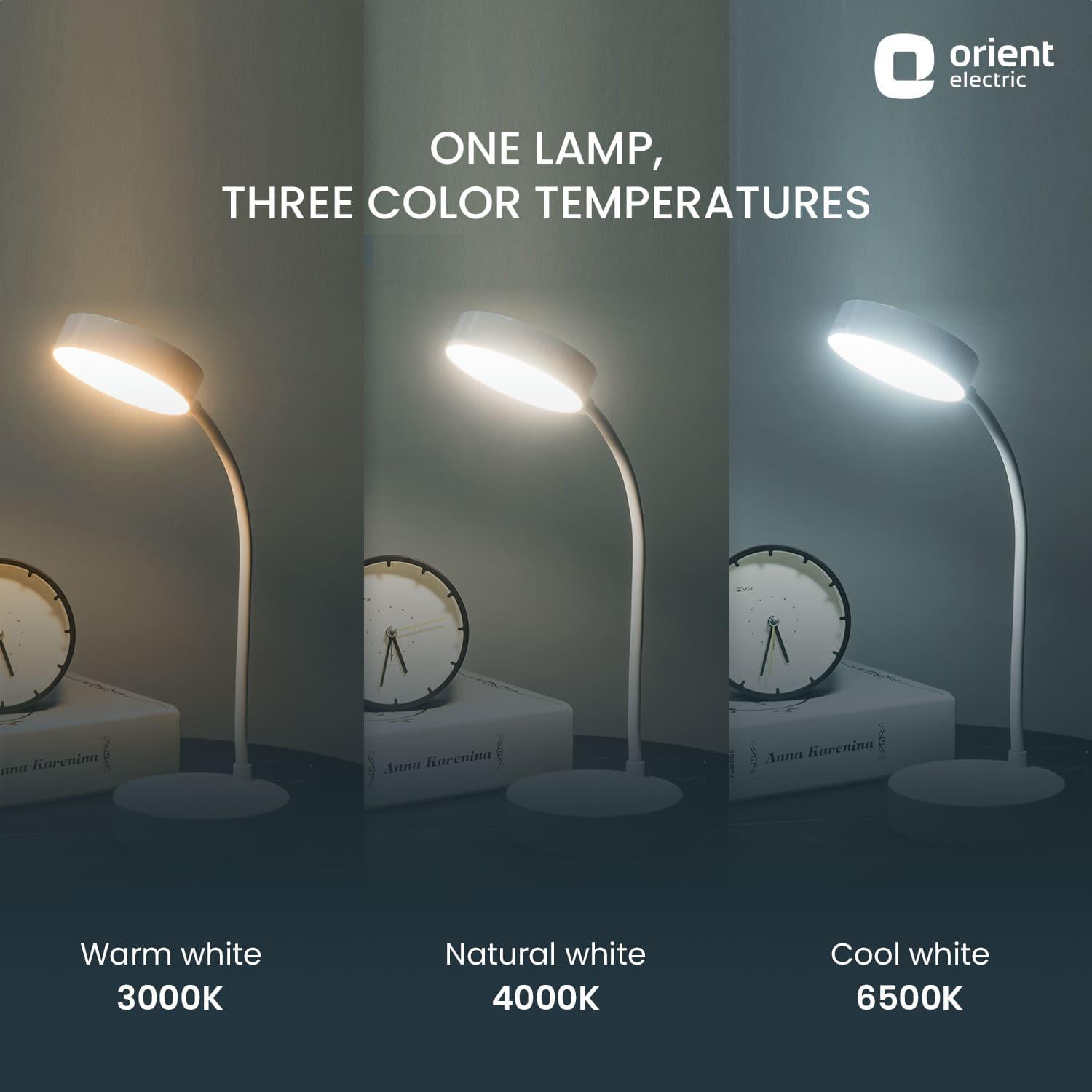Orient Electric Ellipse Emergency Desk Lamp for Study - view 6