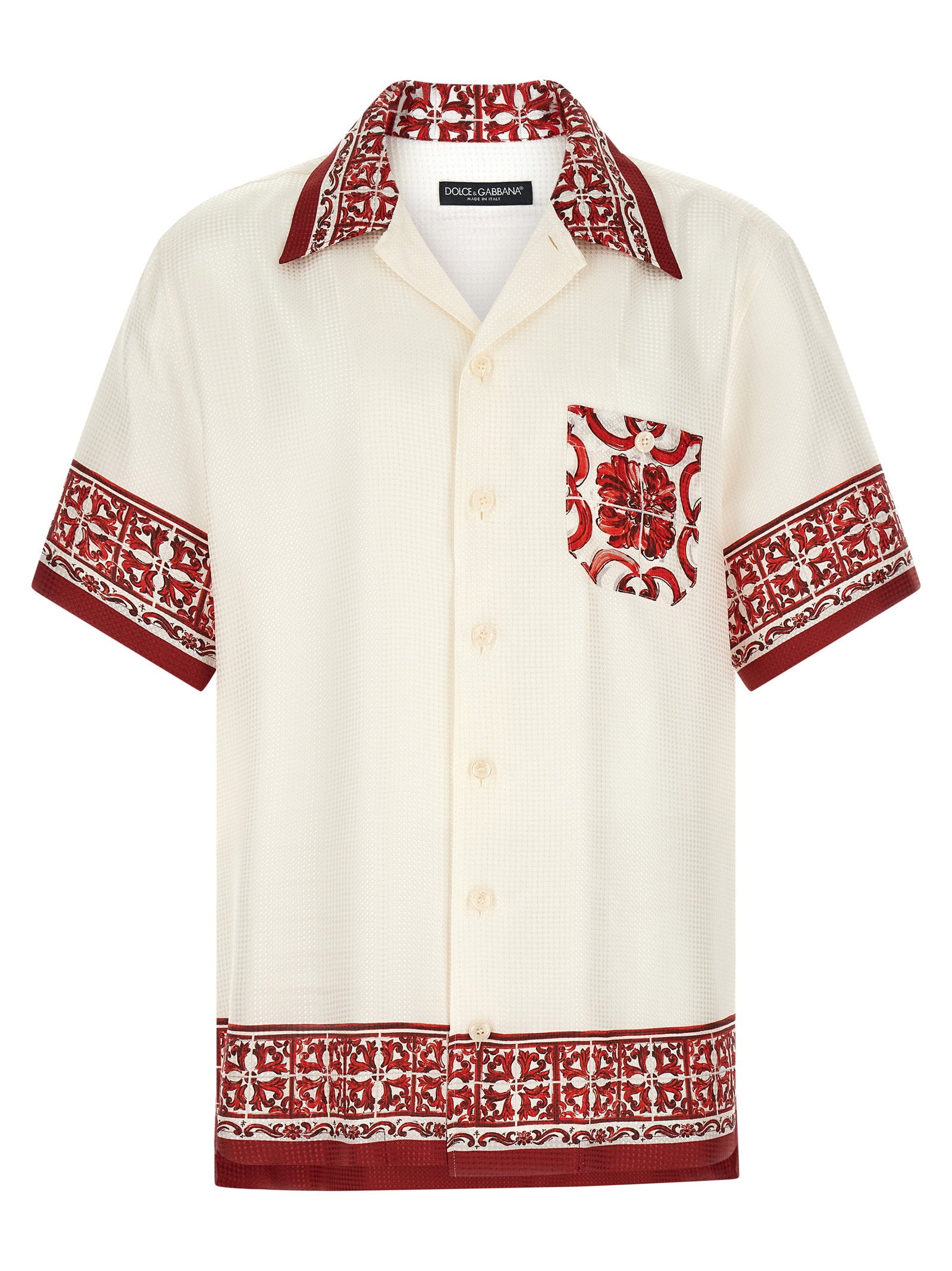 Dolce & Gabbana Hawaii Shirt – 100% silk