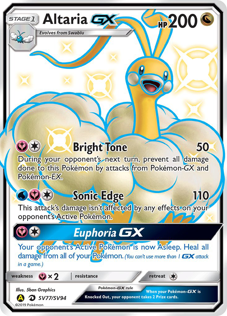Rare ultra sma-sv77 – Pokémon Altaria-GX - SV77/SV94 - Rare Ultra [sma-SV77] [Ultra] - Altaria-GX - SV77/SV94 - Rare Ultra