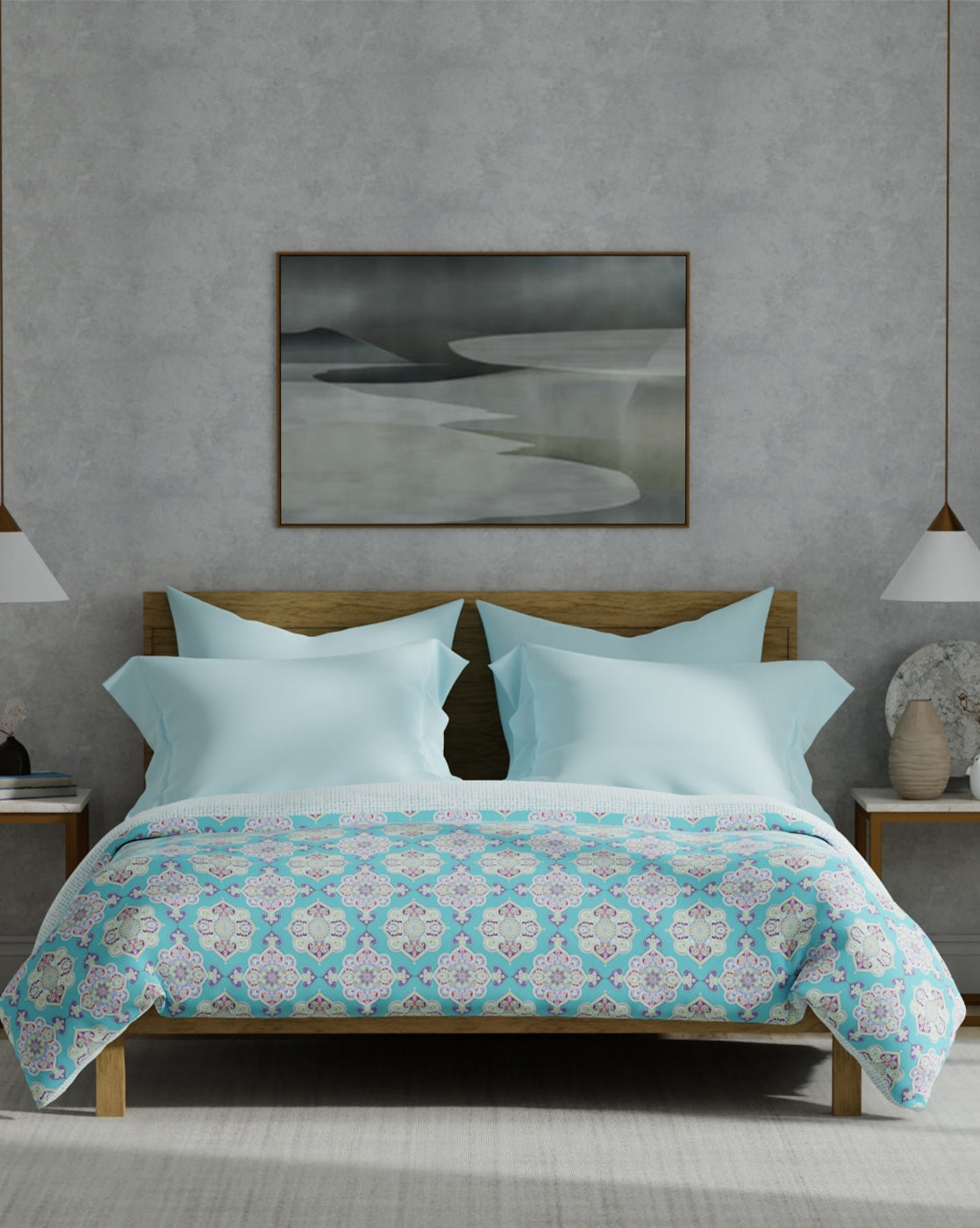 Urban Space -Home Furnishing Store Microfiber 120 GSM All Season AC Blanket / Dohar for bedroom - Jodhpur