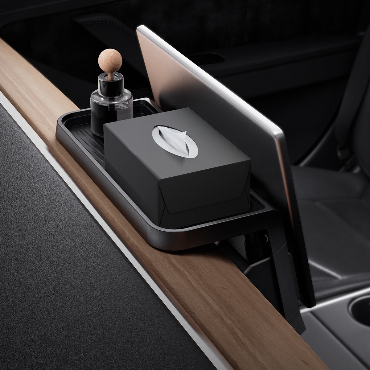 Accessories Tesla Model Y & 3 - Under Screen Organizer | TO227 - view 7