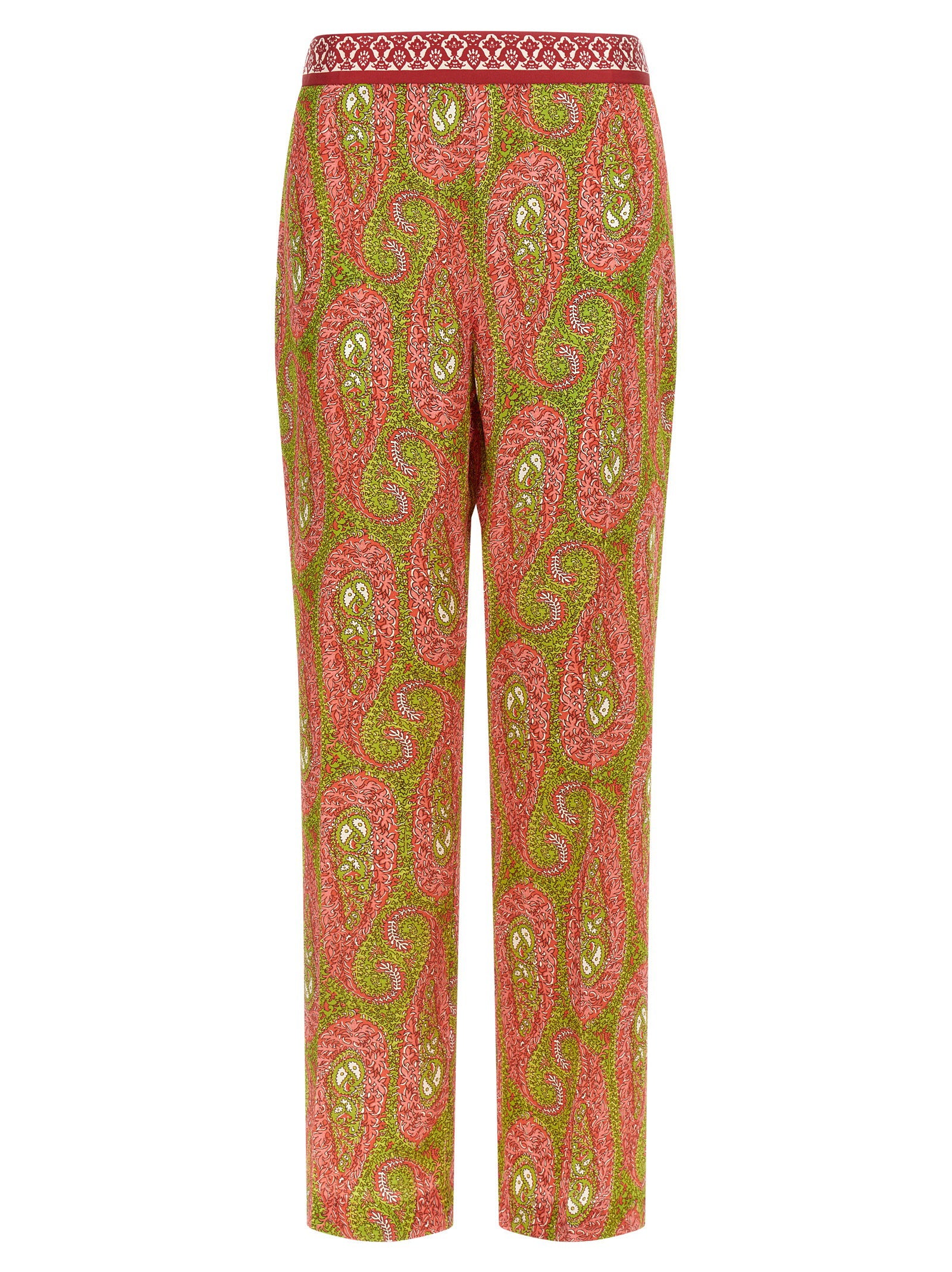 Etro Paisley Foliage Pants – 100% polyester