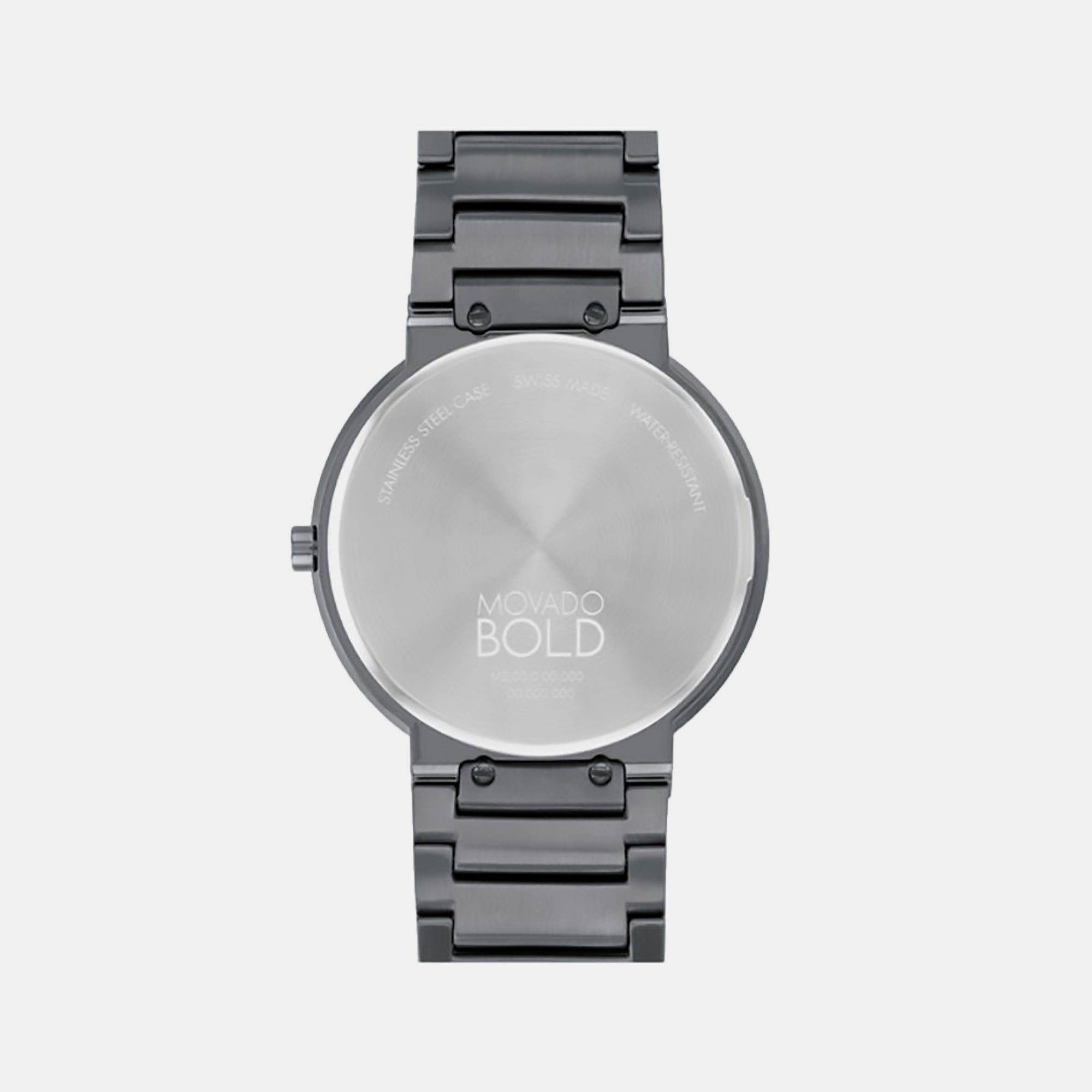 Movado Bold Men Quartz Blue Dial Analog Stainless Steel Watch 3601076 - view 3