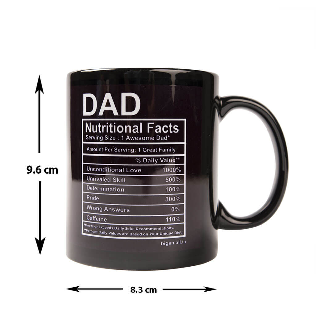 Bigsmall_piu Dad Nutritional Facts Mug - view 4