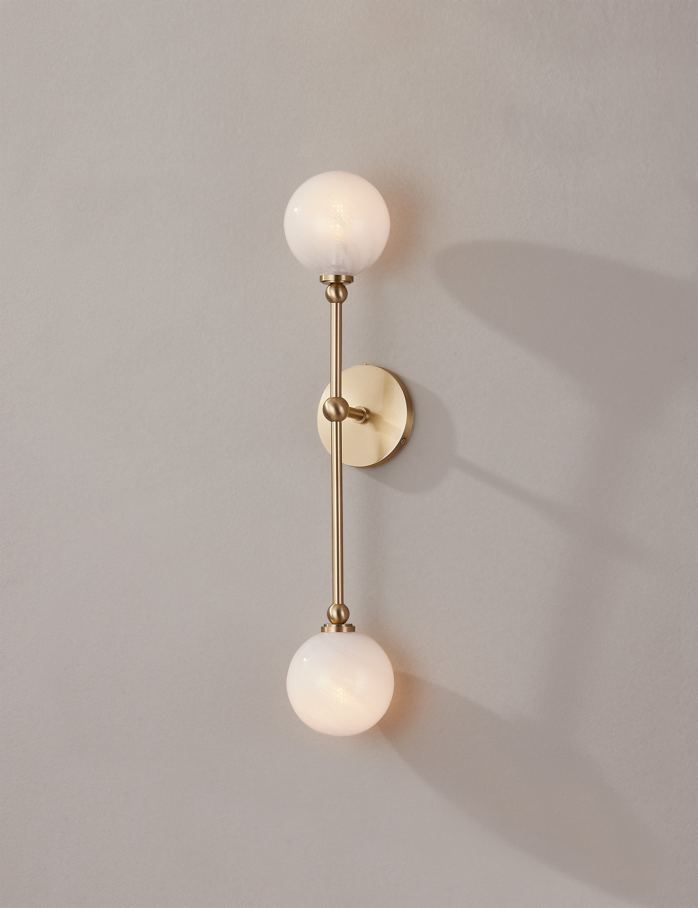 Lulu and Georgia Helia Sconce – Aged Brass - view 2