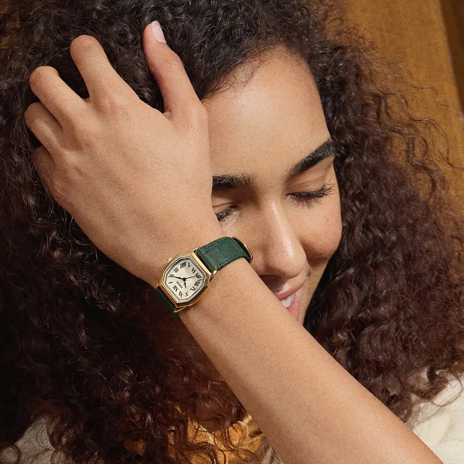 Fossil Harlow Women Quartz Cream Dial Analog Leather Watch ES5427 - view 7