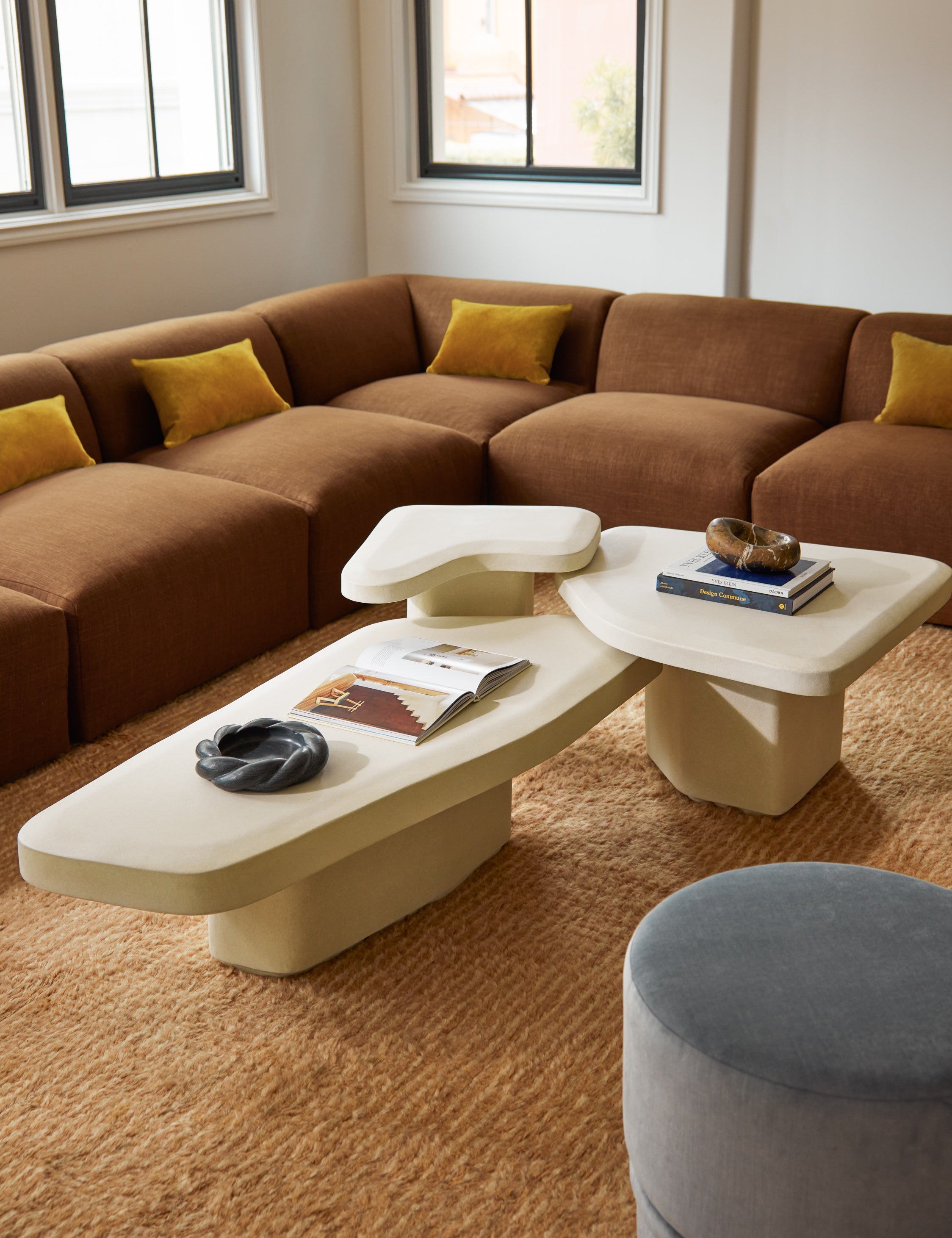 Lulu and Georgia Maro Indoor / Outdoor Nesting Coffee Table - view 2