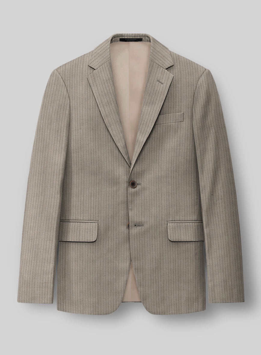 StudioSuits Reda Tibaro Brown Stripe Wool Suit - view 3