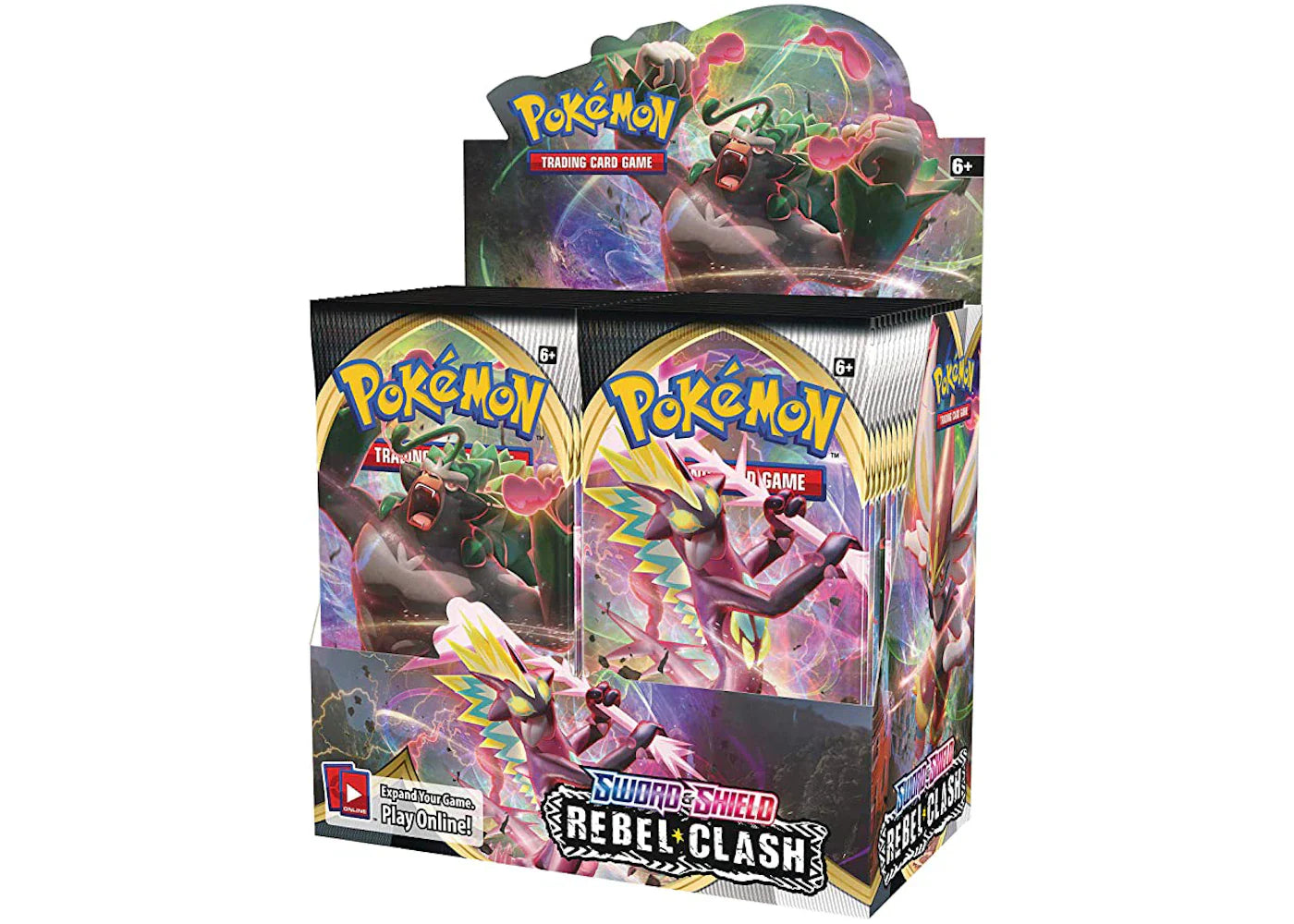 Pokémon 2020 Pokemon Sword and Shield Rebel Clash Booster Box