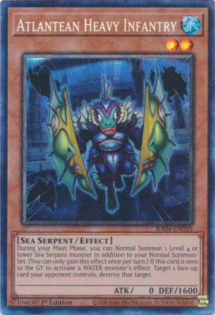 Yu-Gi-Oh! Atlantean Heavy Infantry - RA04-EN010 - Collector's Rare - 1st Edition