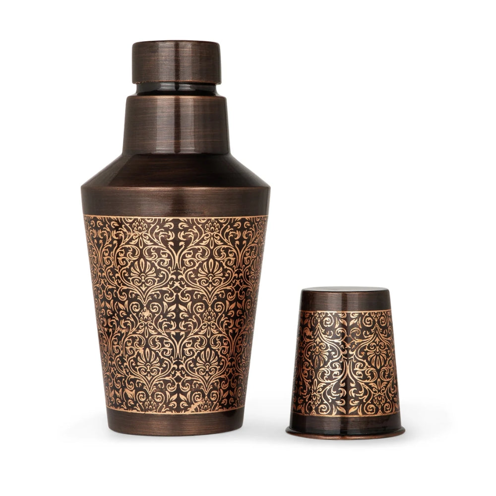 LaCoppera Copper Luna Carafe Rustic with Tumbler | 1 Pc - view 2
