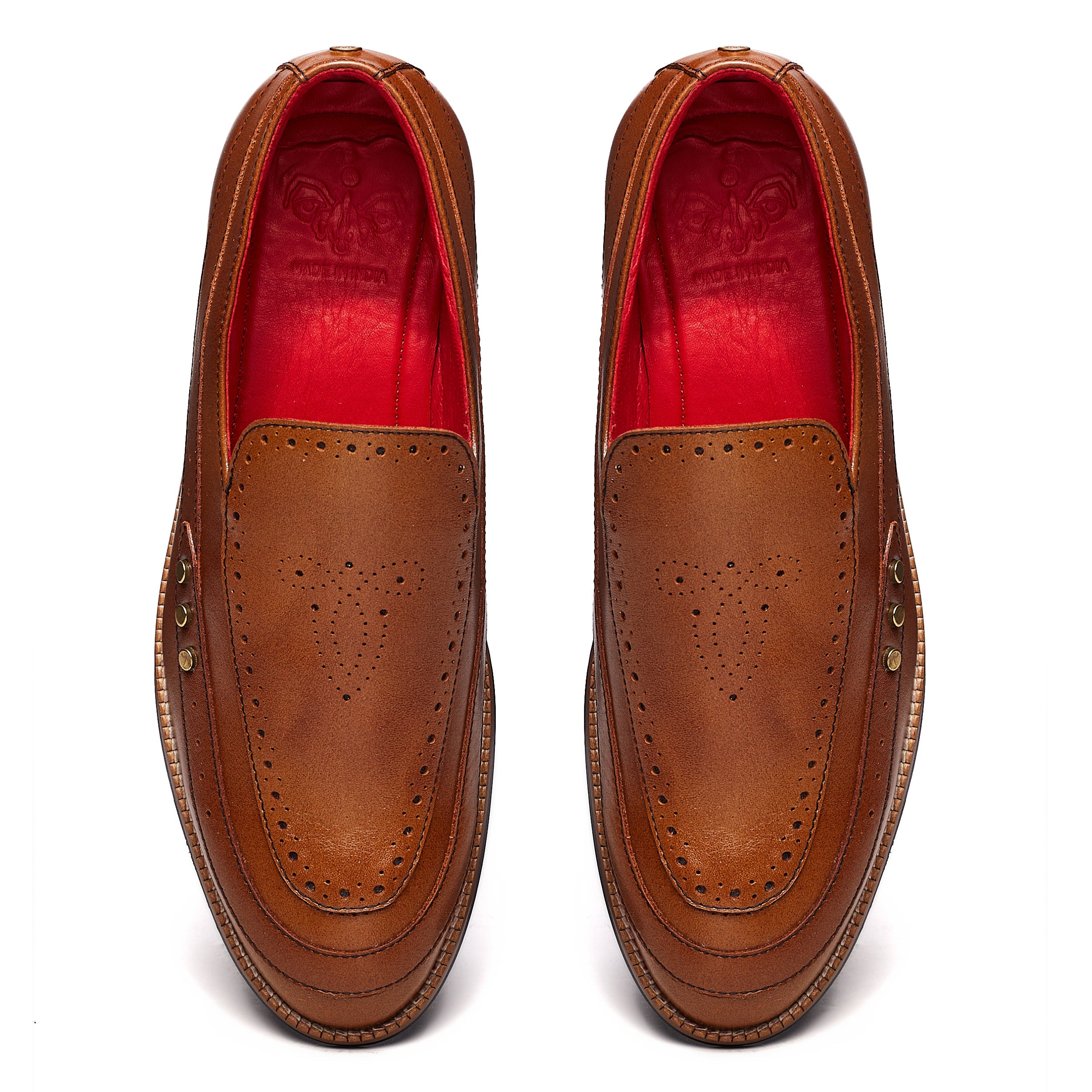 Banjaaran Studio Nizam Loafers Men – Cedar - view 5