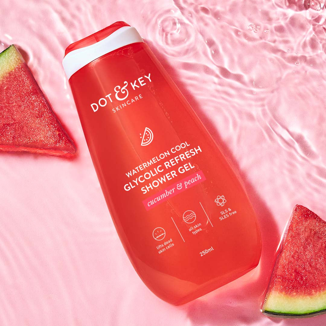 Dot & Key Watermelon + Glycolic Cooling Shower Gel