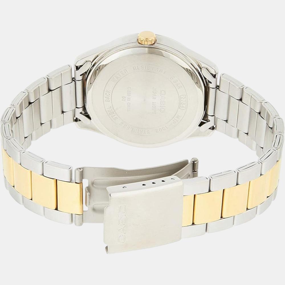 Casio Enticer Men Quartz Silver Dial Analog Stainless Steel Watch A491 - view 2