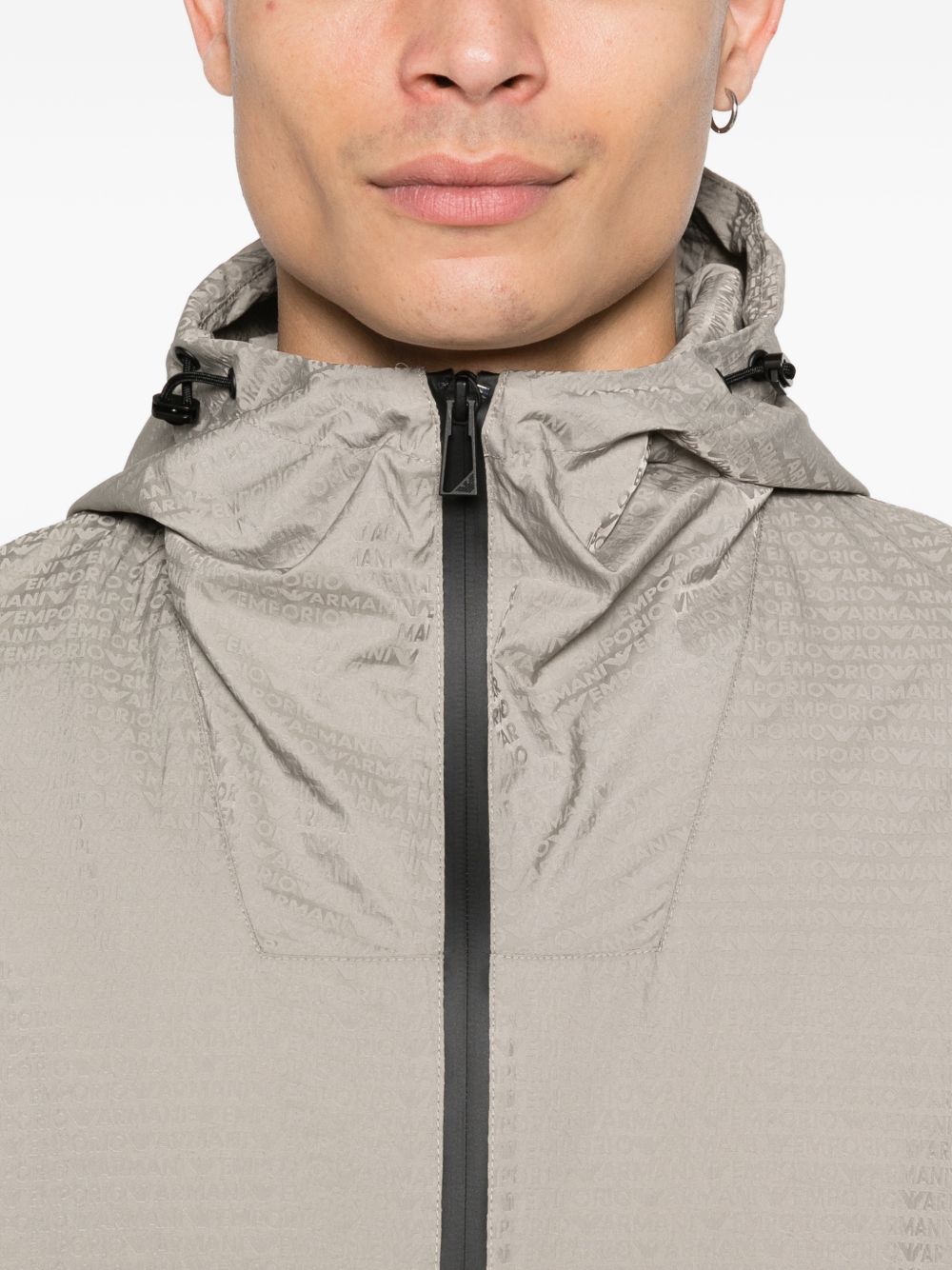 Emporio Armani Nylon blouson jacket – 100% Polyamide - view 2