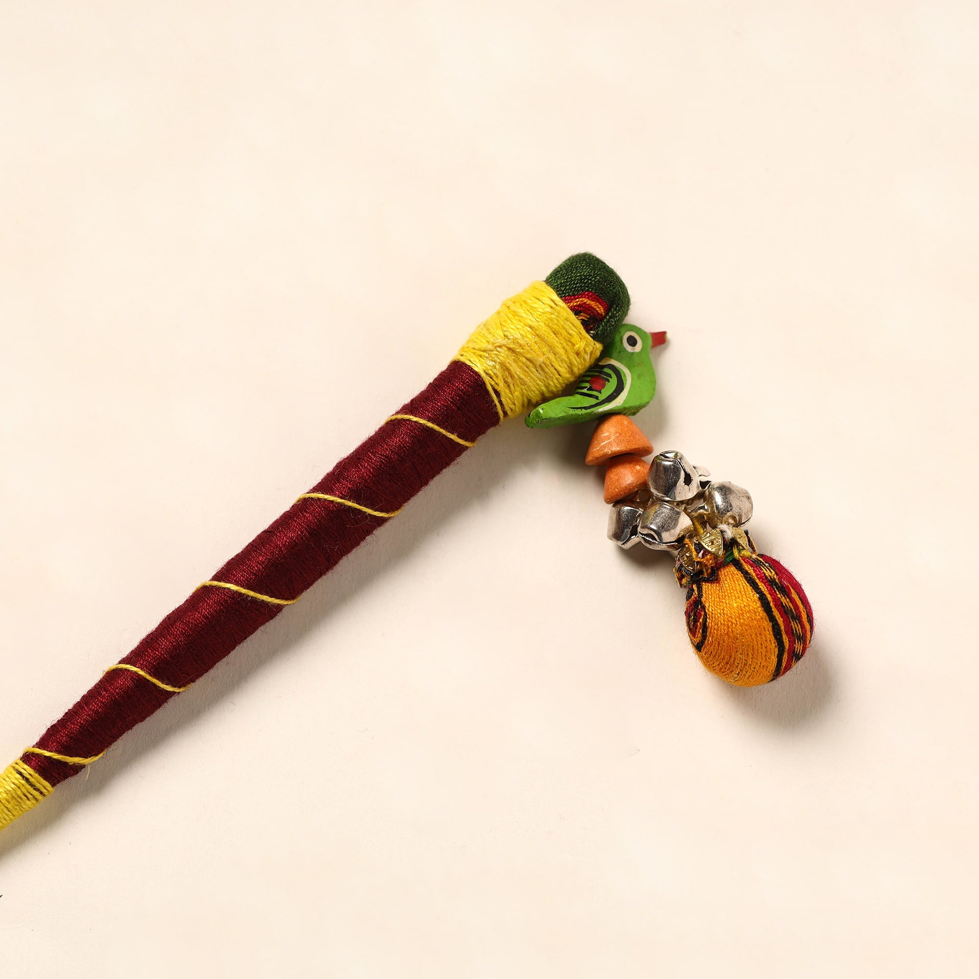 JALPARI Handmade Crochet Wooden Juda Stick 19 - view 2