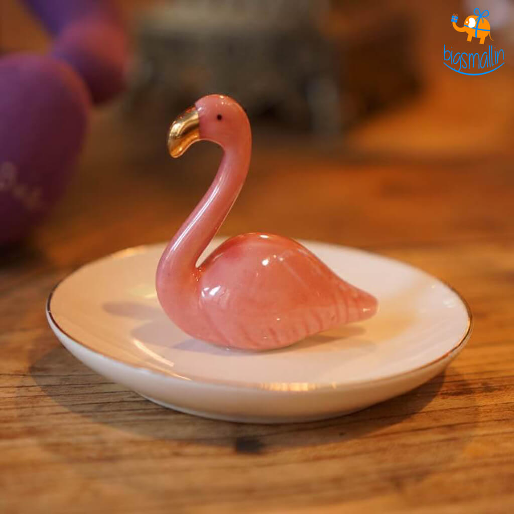 Bigsmall Flamingo Jewellery Holder