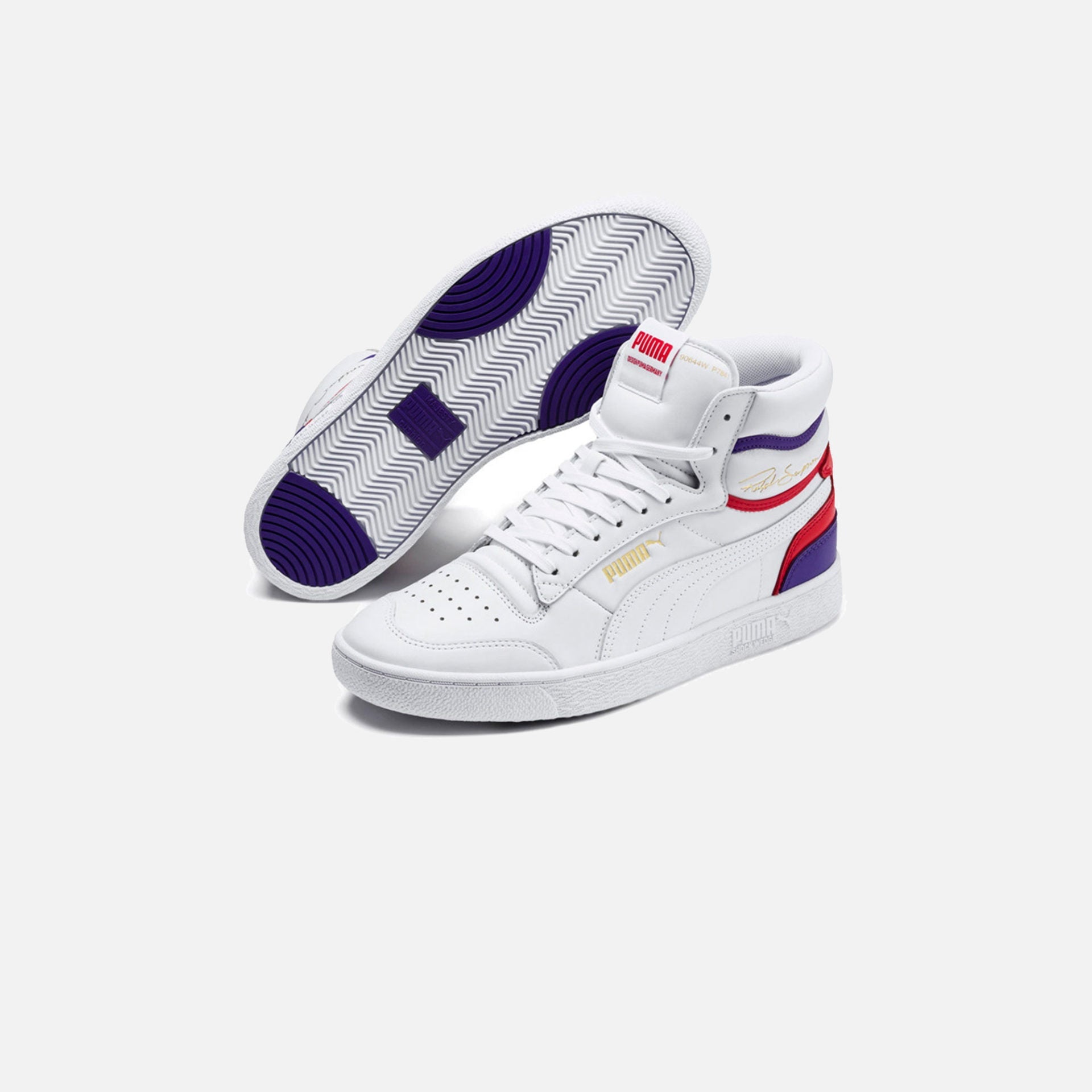 Puma | Ralph Sampson Mid Puma White-High Risk R - view 2