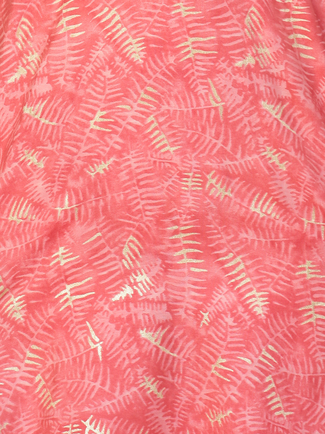 Fashor Ethnic Printed & Embroidered Kurta - Peach - view 6