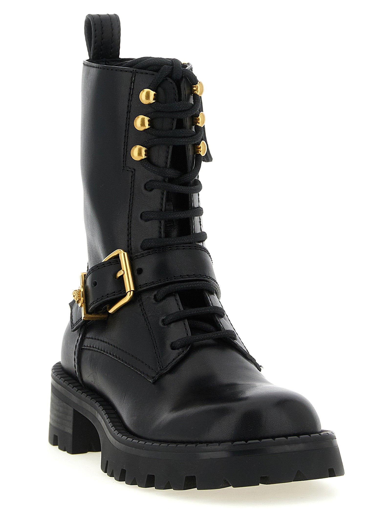 Versace Ankle Boots With Buckle - view 2