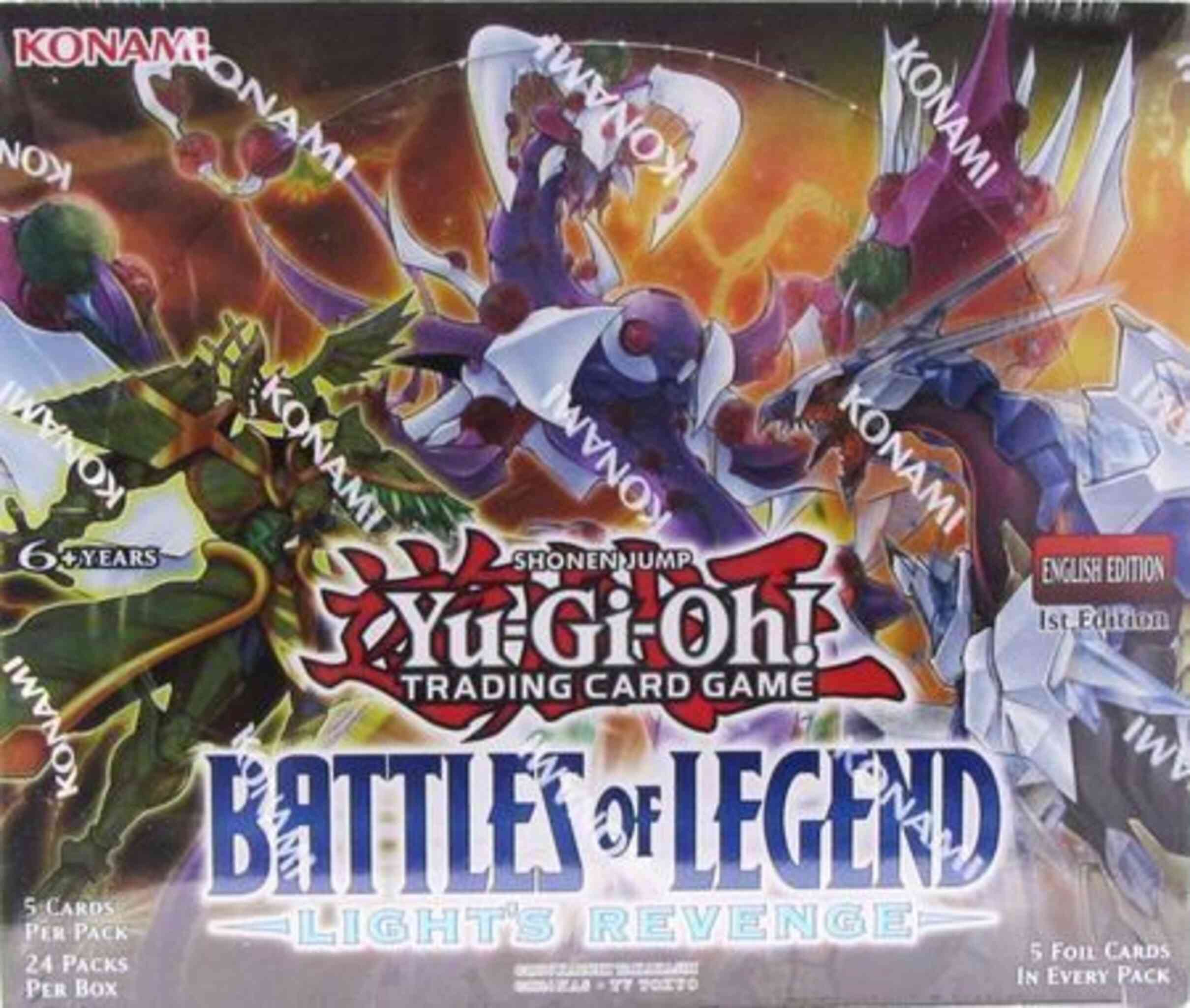 Yu-Gi-Oh! Battles of Legend –Light’s Revenge 1st Edition Booster Box