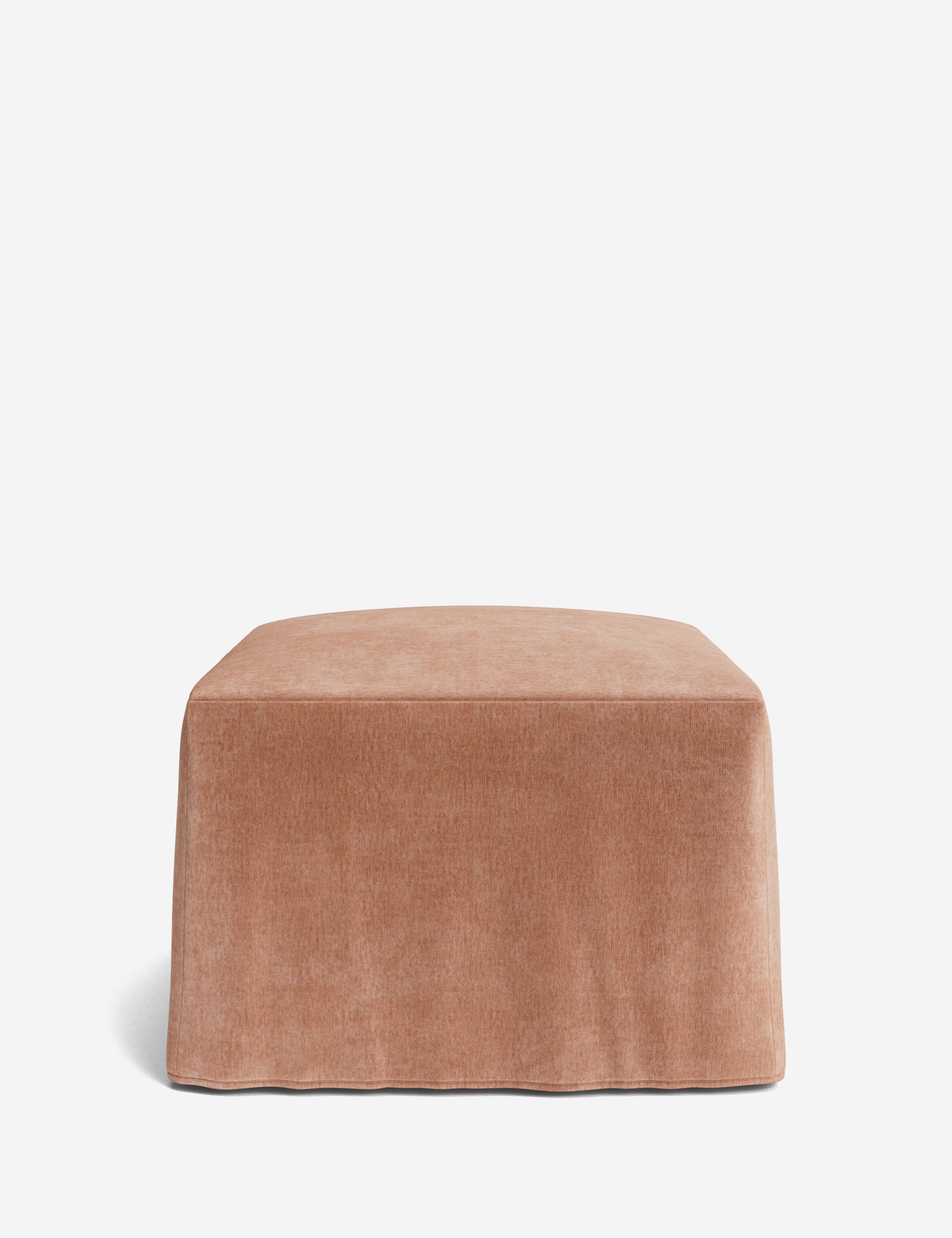 Lulu and Georgia Portola Slipcover Ottoman - view 62
