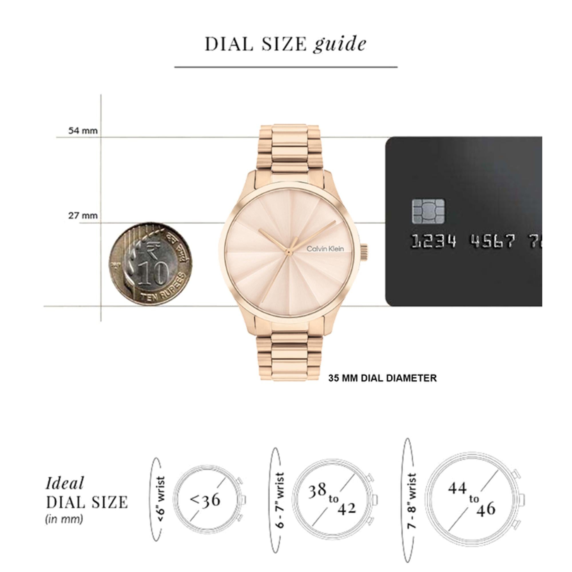 Calvin Klein Ck Burst Unisex Quartz Rose Gold Dial Analog Stainless Steel Watch 25200231 - view 5