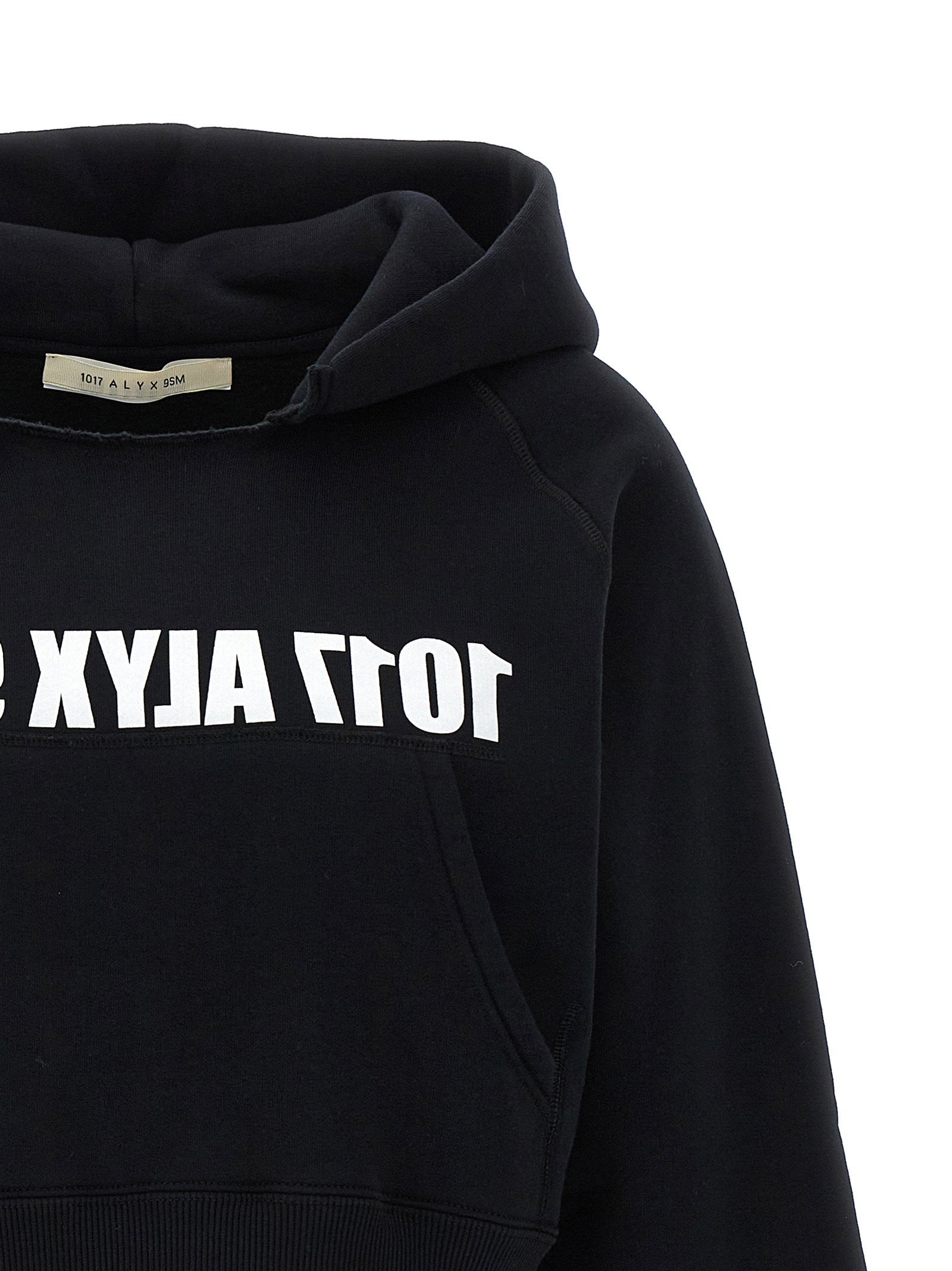 1017-Alyx-9Sm Logo Print Hoodie – 80% cotton 20% polyester - view 3