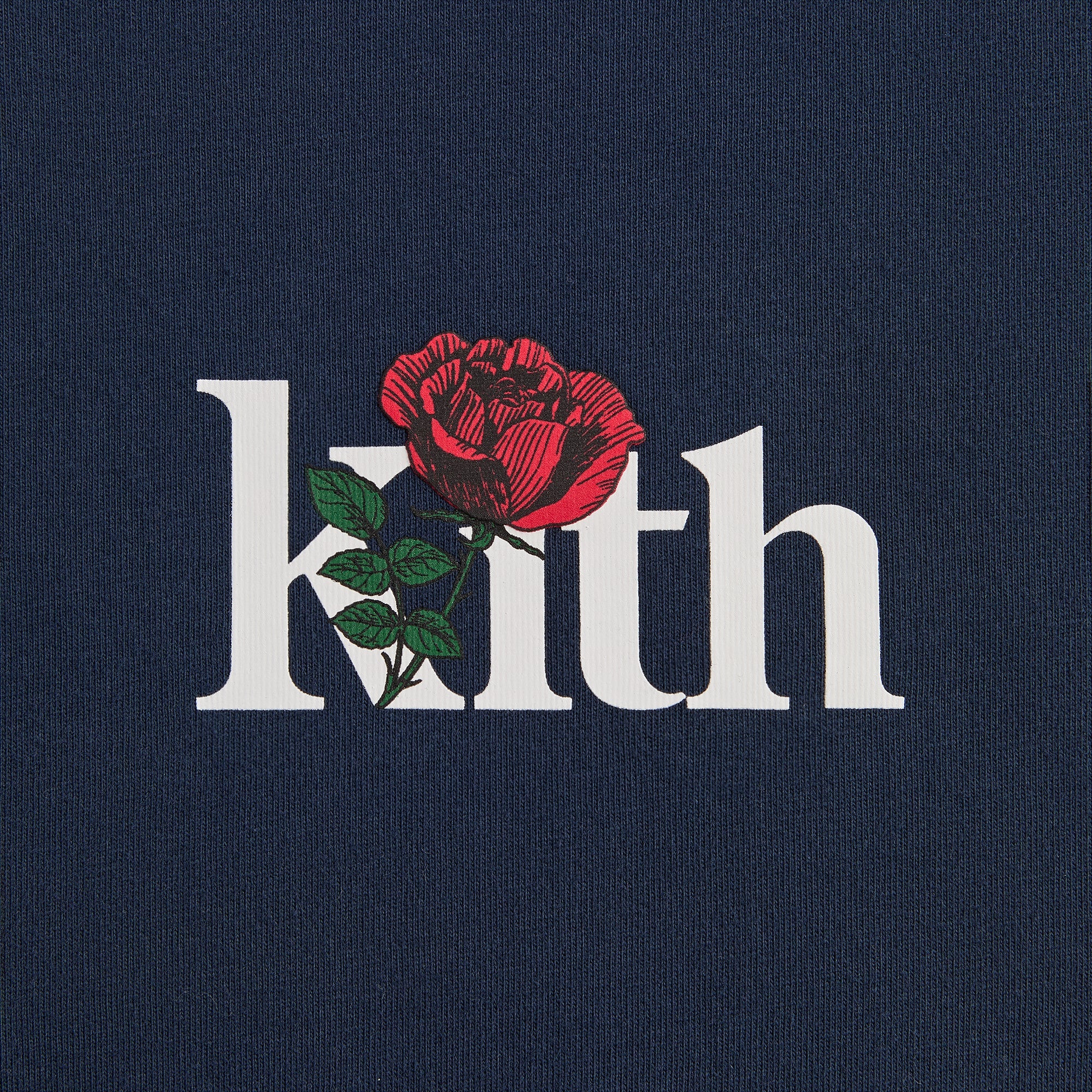 Kith Rose Serif Tee - Nocturnal - view 3