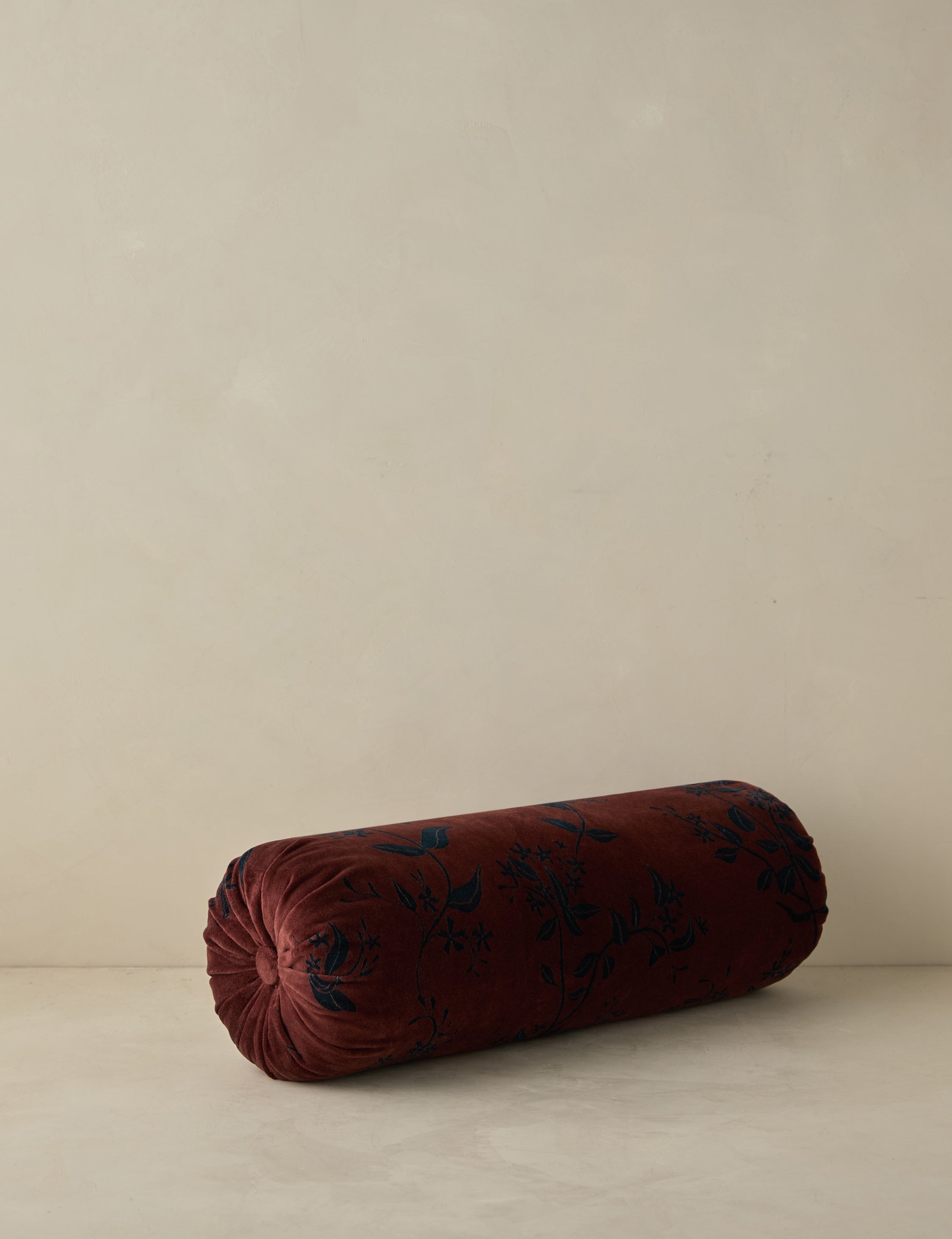 Lulu and Georgia Carmine Velvet Pillow – Sangria - view 11