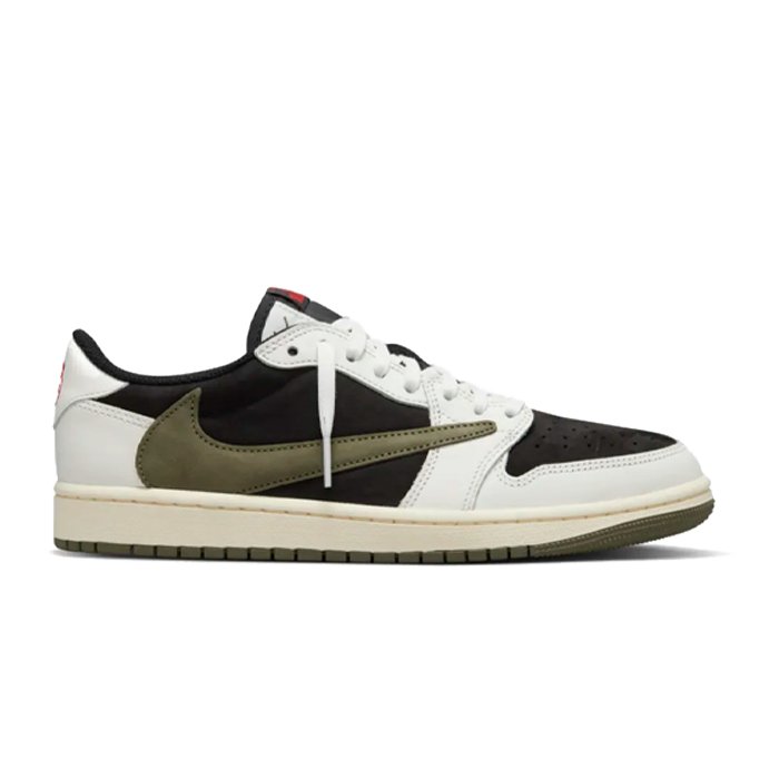 HYPE ELIXIR Air Jordan 1 Retro Low OG Travis Scott Olive