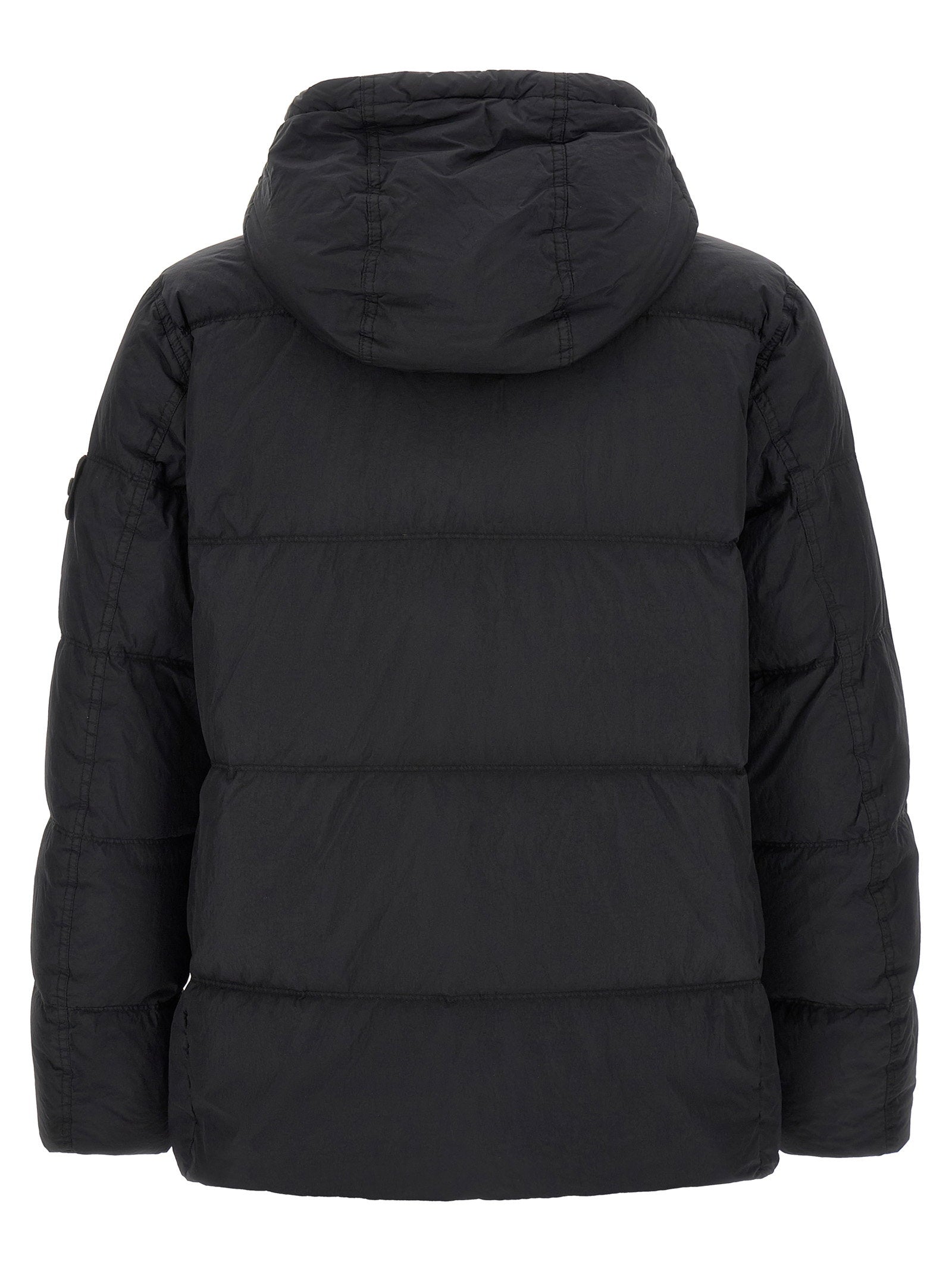 Stone Island Ruffled Effect Down Jacket – 100% polyamide - view 2