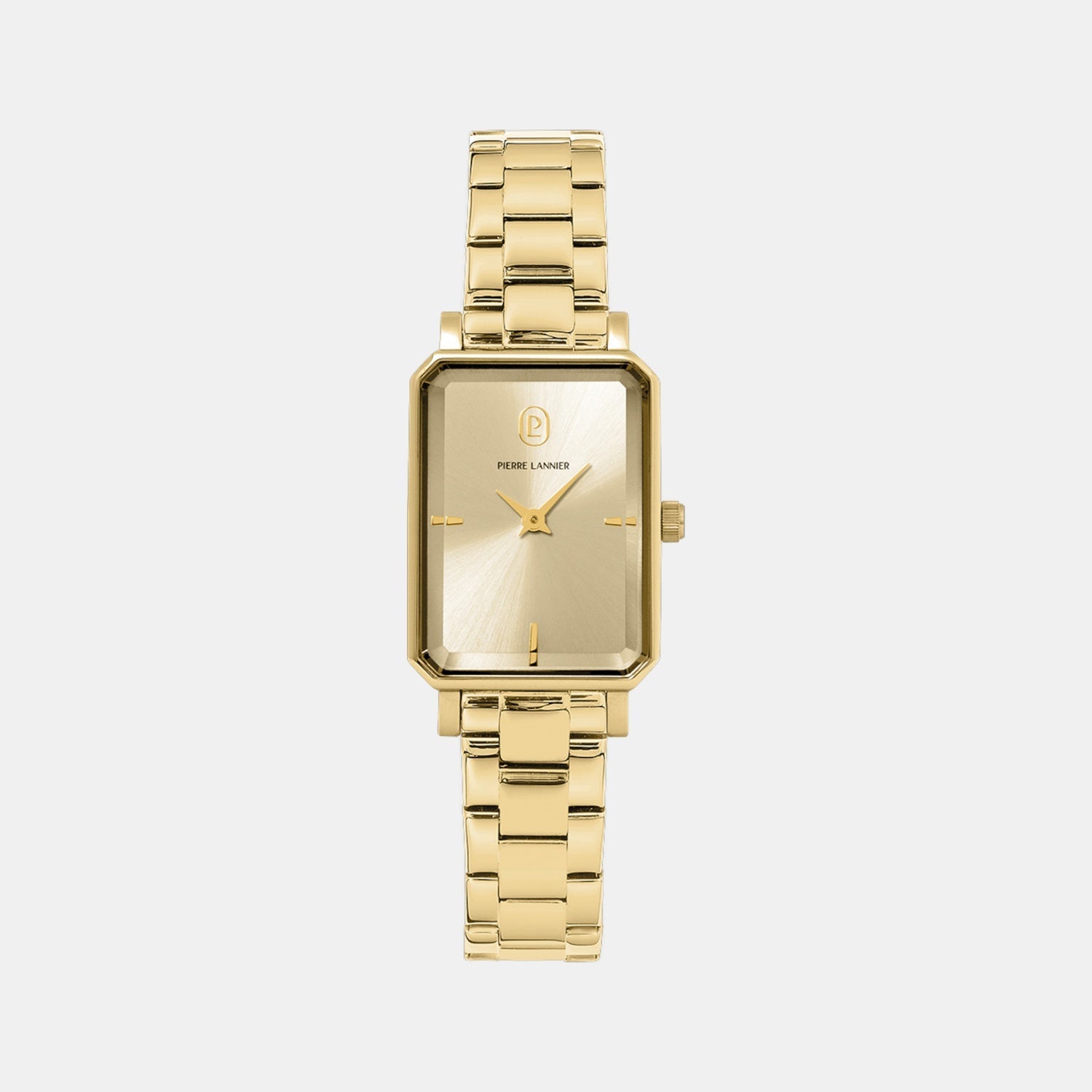 Pierre Lannier Ariane Women Quartz Gold Dial Analog Stainless Steel Watch 007J542 - view 2