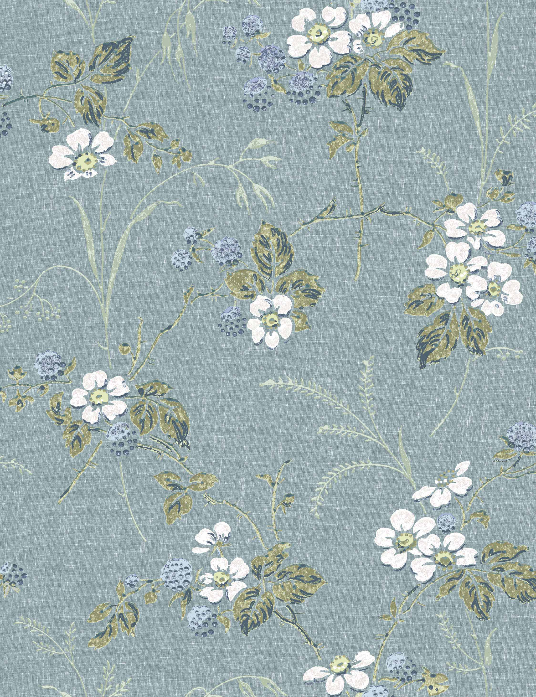 Lulu and Georgia Heaton Linen Fabric by Nathan Turner