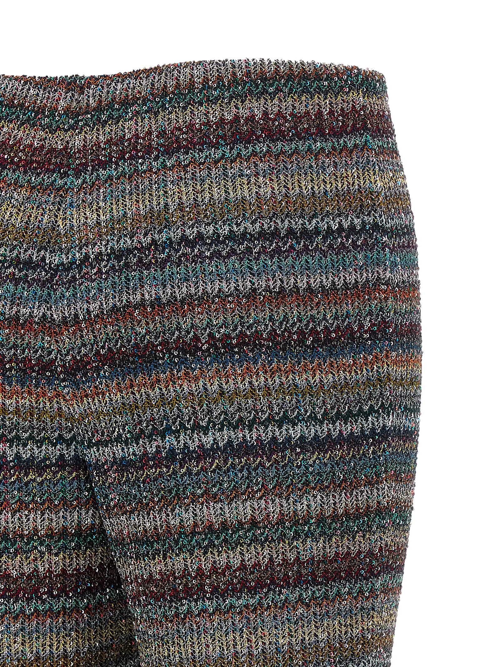 Missoni Weaved Greek Pattern Pants - view 4
