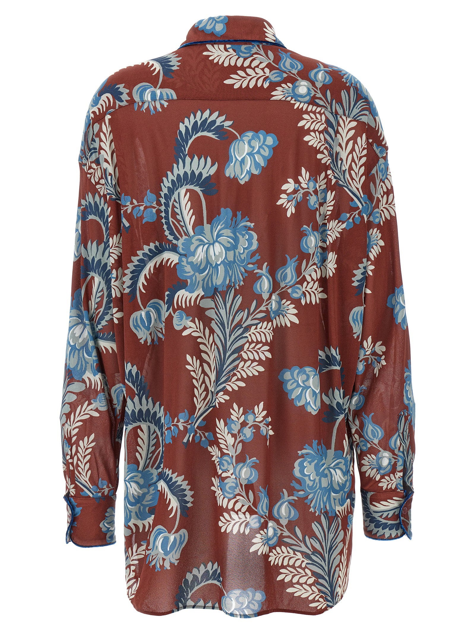 Etro Floral Foliage Shirt – 100% viscose - view 2
