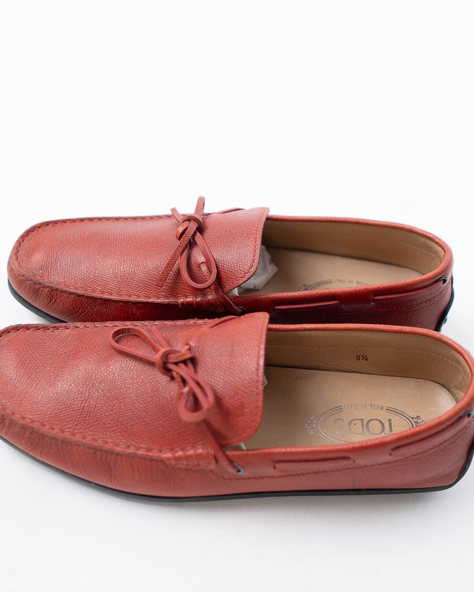 Tods Gommino Slip-On Loafers - Red - view 3