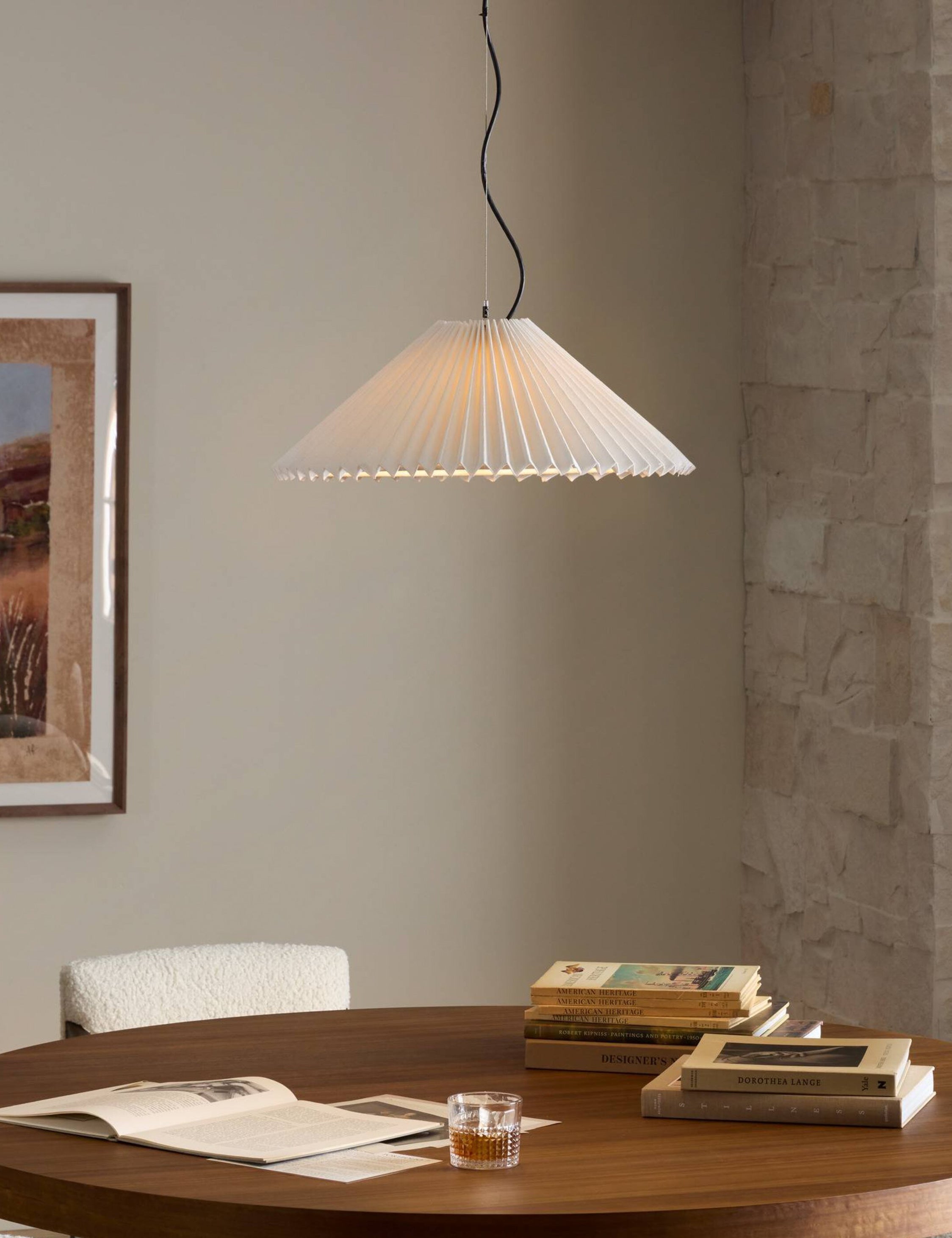 Lulu and Georgia Lewes Pendant Light – Black - view 2